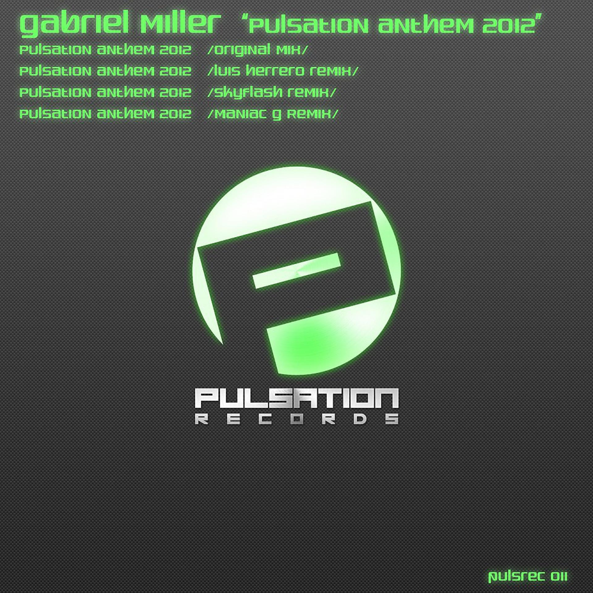 Постер альбома Pulsation Anthem 2012