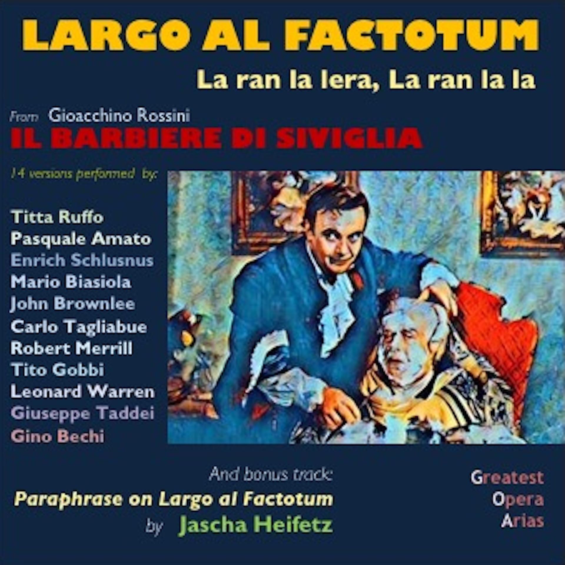 Постер альбома Largo al Factotum