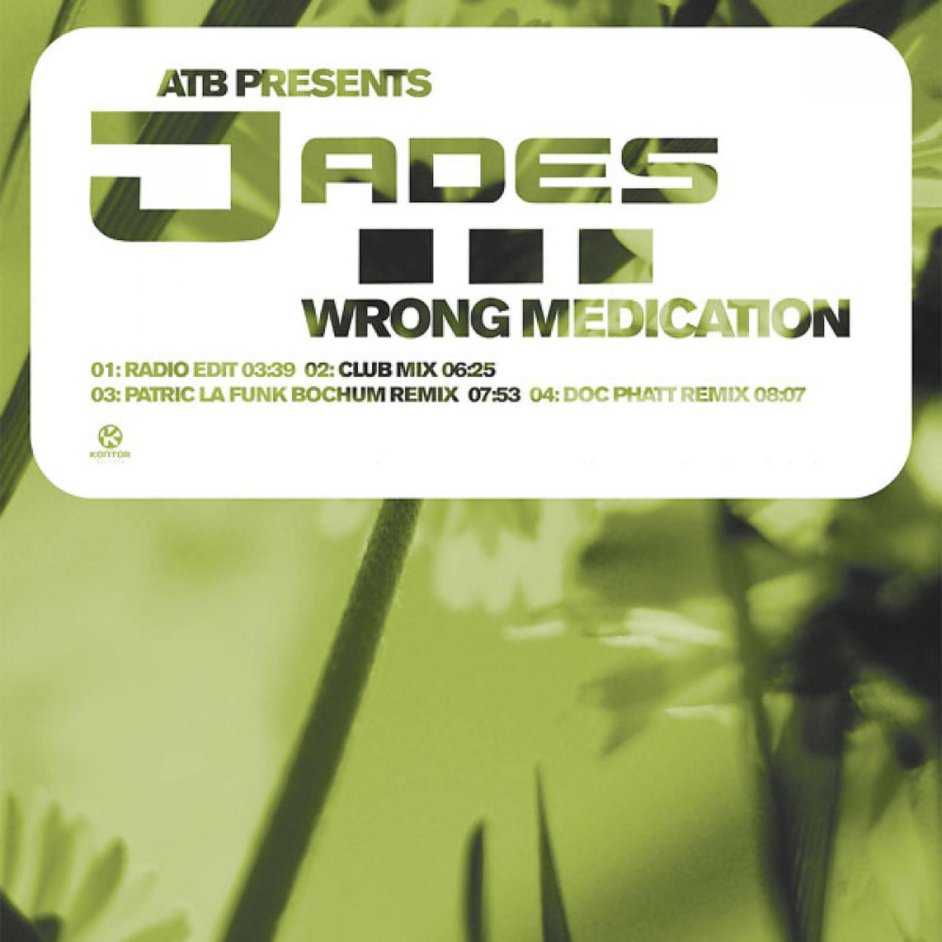 Постер альбома Wrong Medication