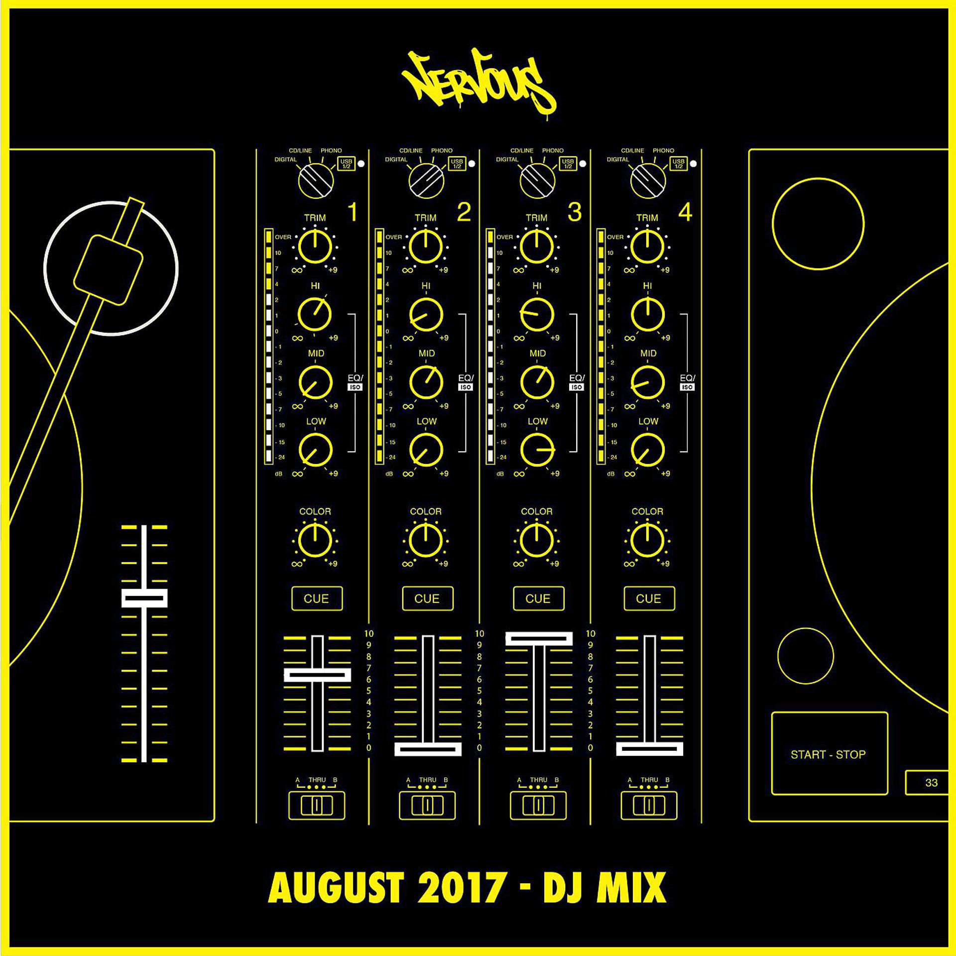 Постер альбома Nervous August 2017 - DJ Mix