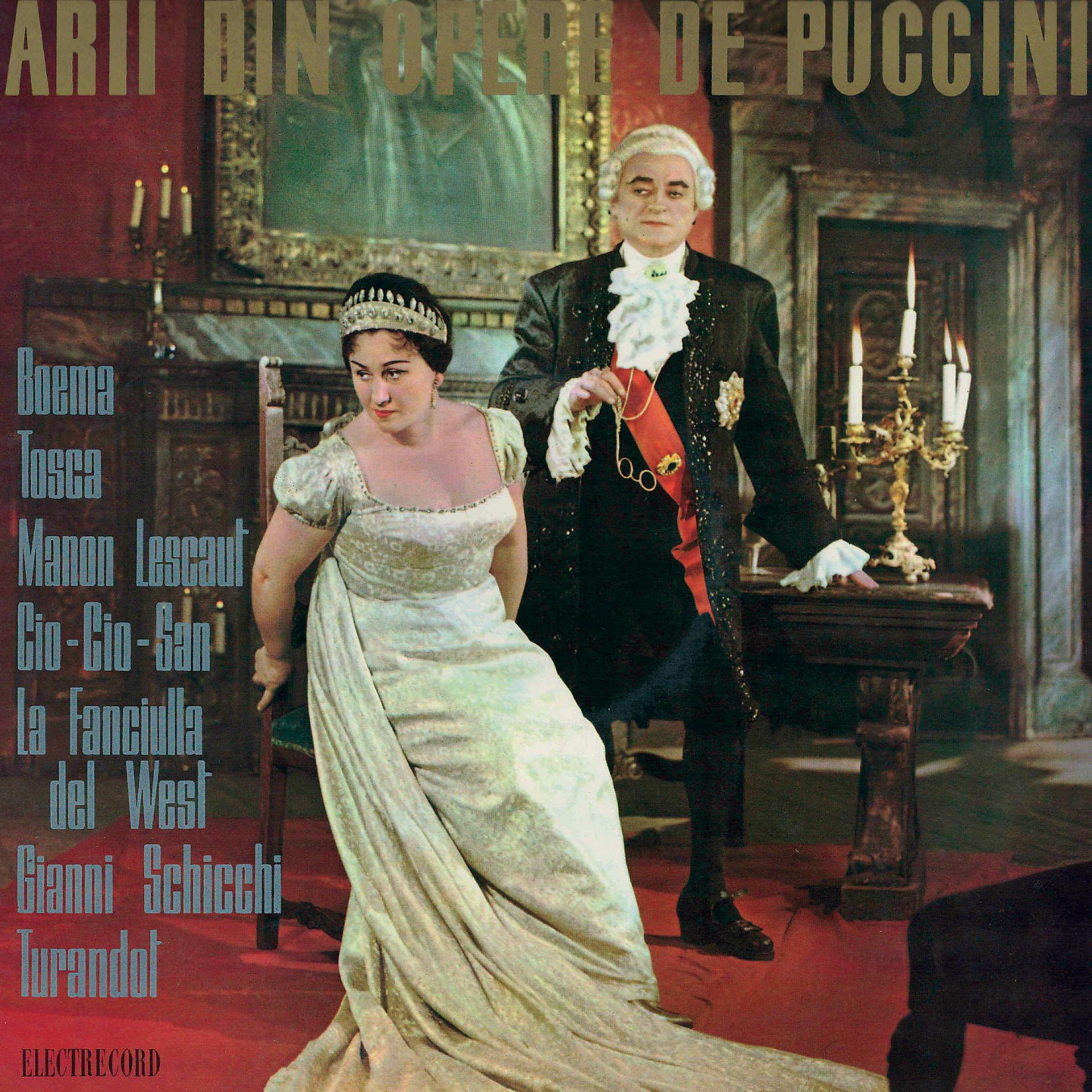 Постер альбома Arii din opere de Puccini