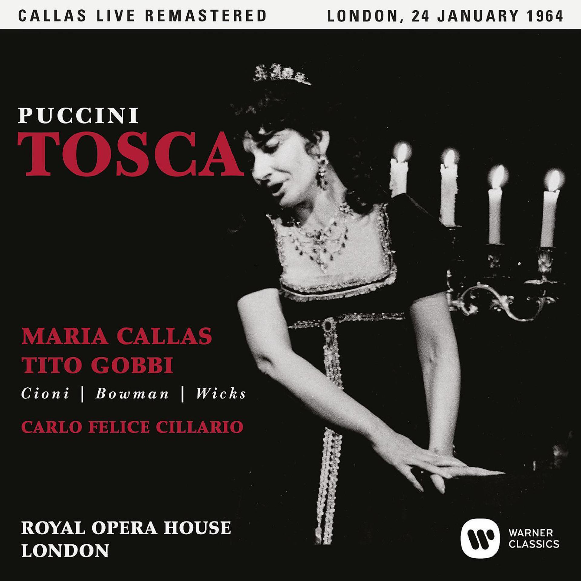 Постер альбома Puccini: Tosca (1964 - London) - Callas Live Remastered