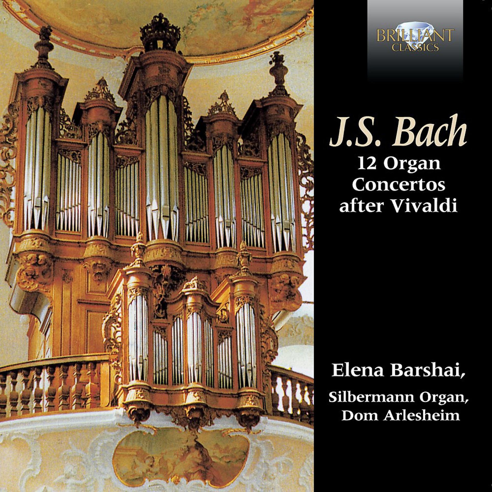 Постер альбома Bach: 12 Organ Concertos after Vivaldi