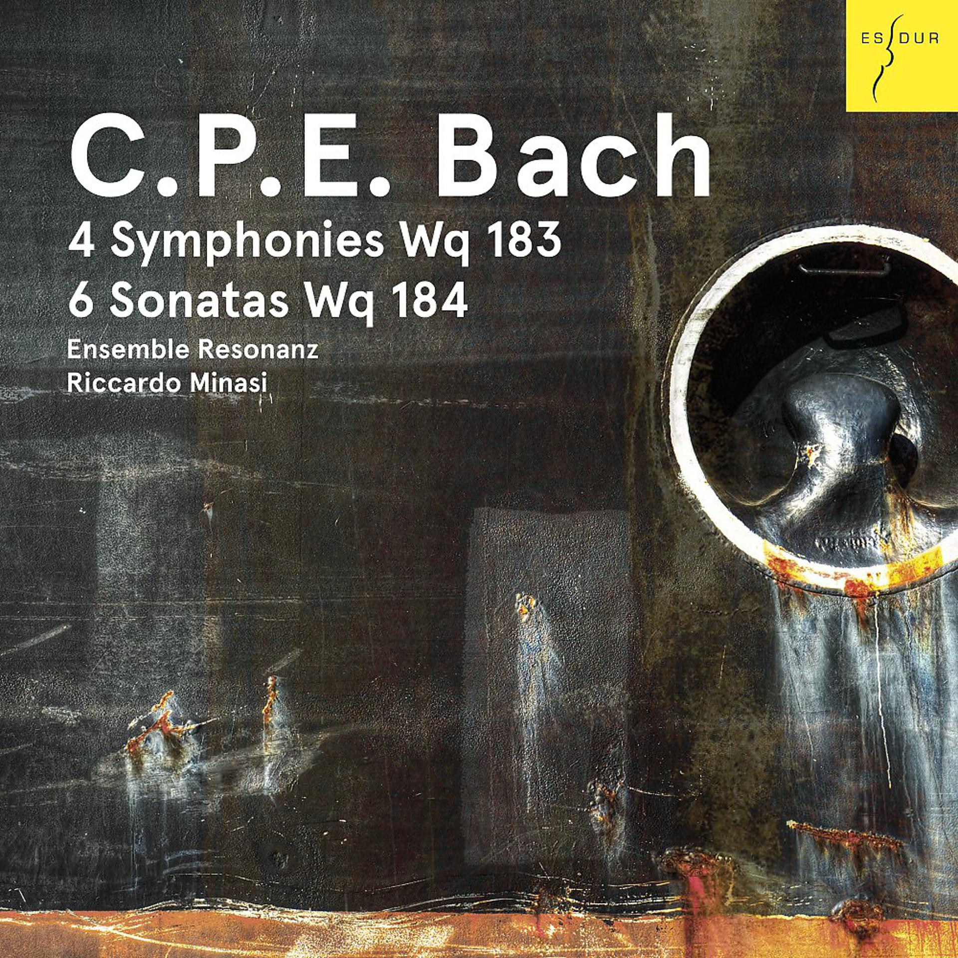 Постер альбома C. P. E. Bach: 4 Sinfonien Wq 183, 6 Sonaten Wq 184