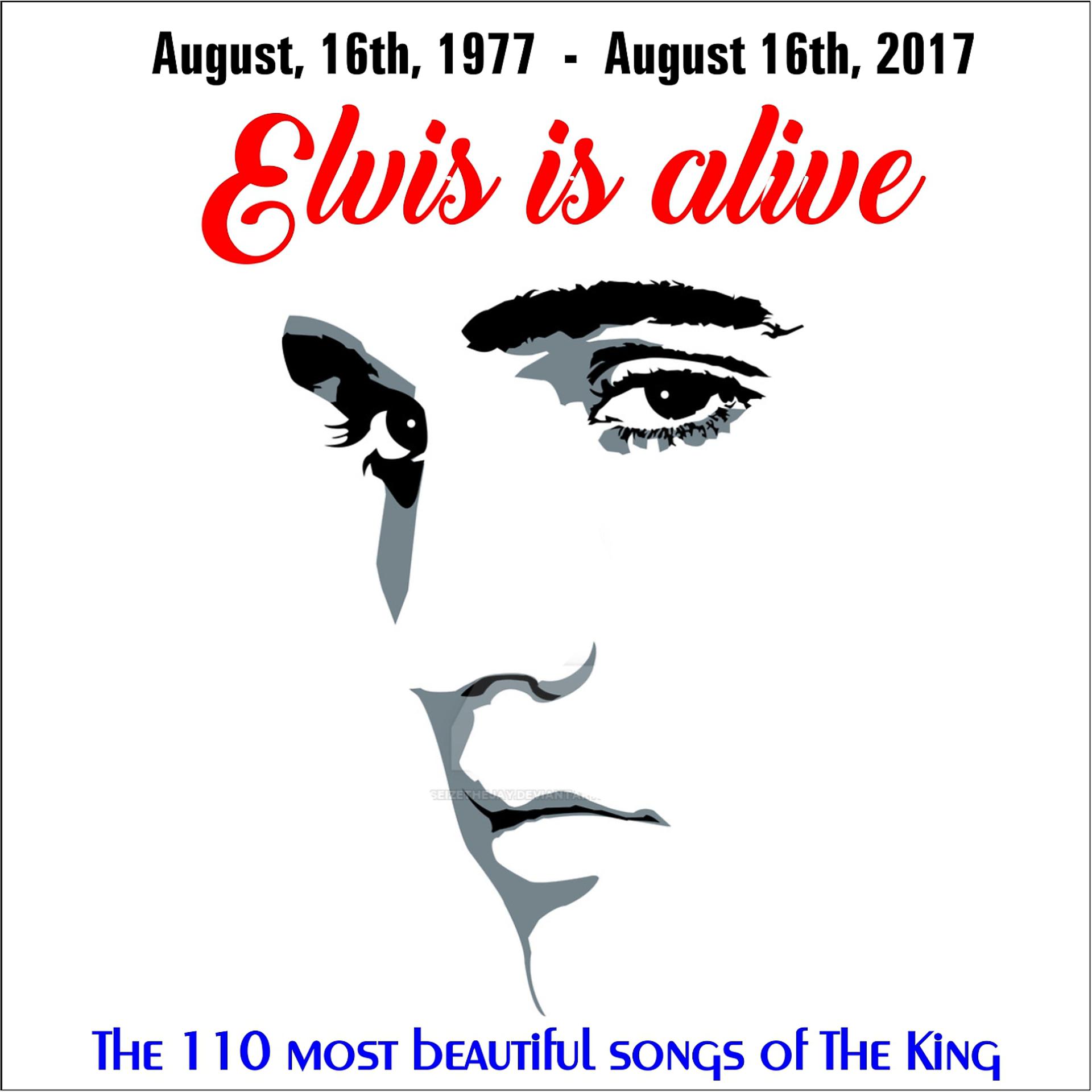 Постер альбома Elvis is alive - the 110 most beautiful songs of the King