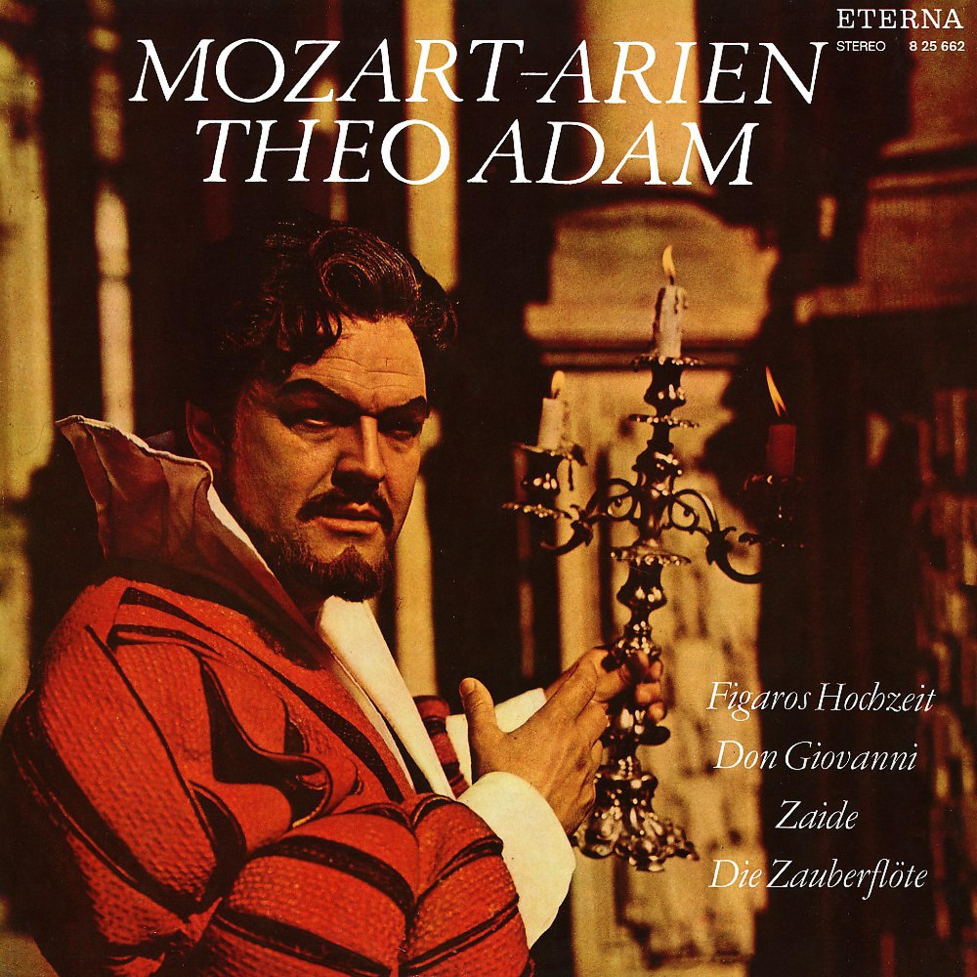 Постер альбома Mozart-Arien mit Theo Adam