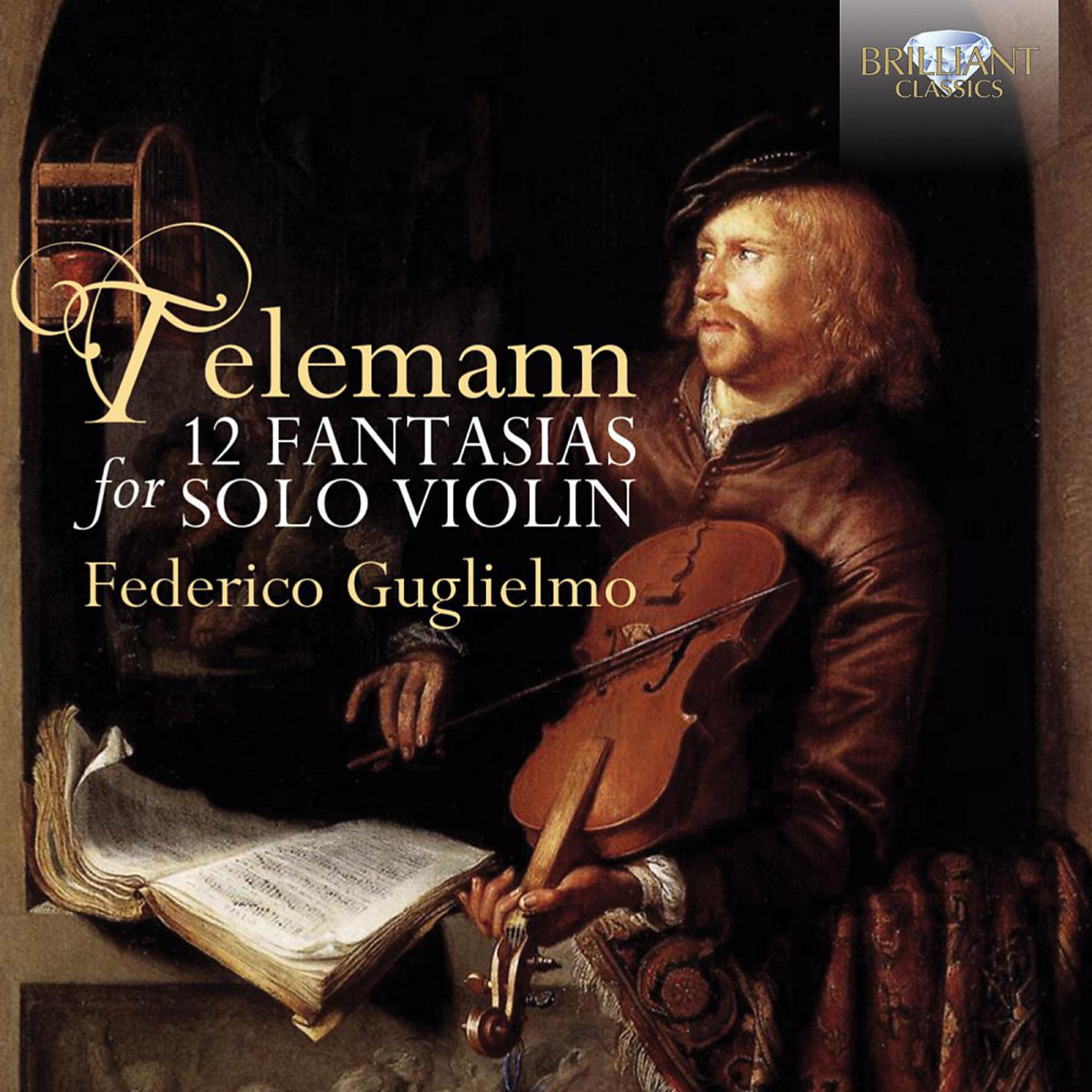 Постер альбома Telemann: 12 Fantasias for Violin Solo