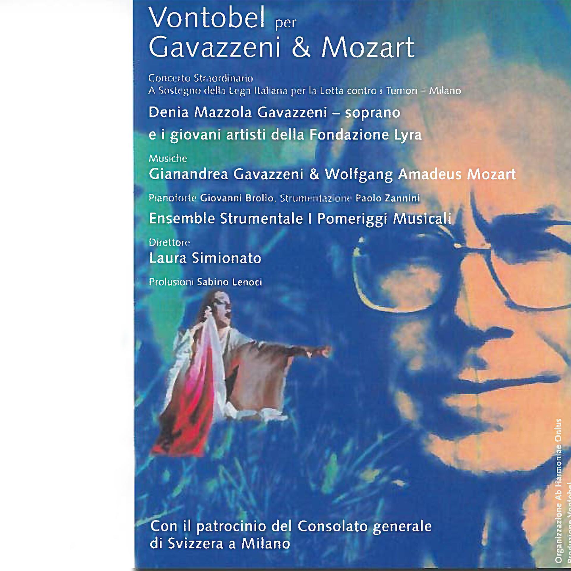 Постер альбома Vontobel per Gavazzeni & Mozart