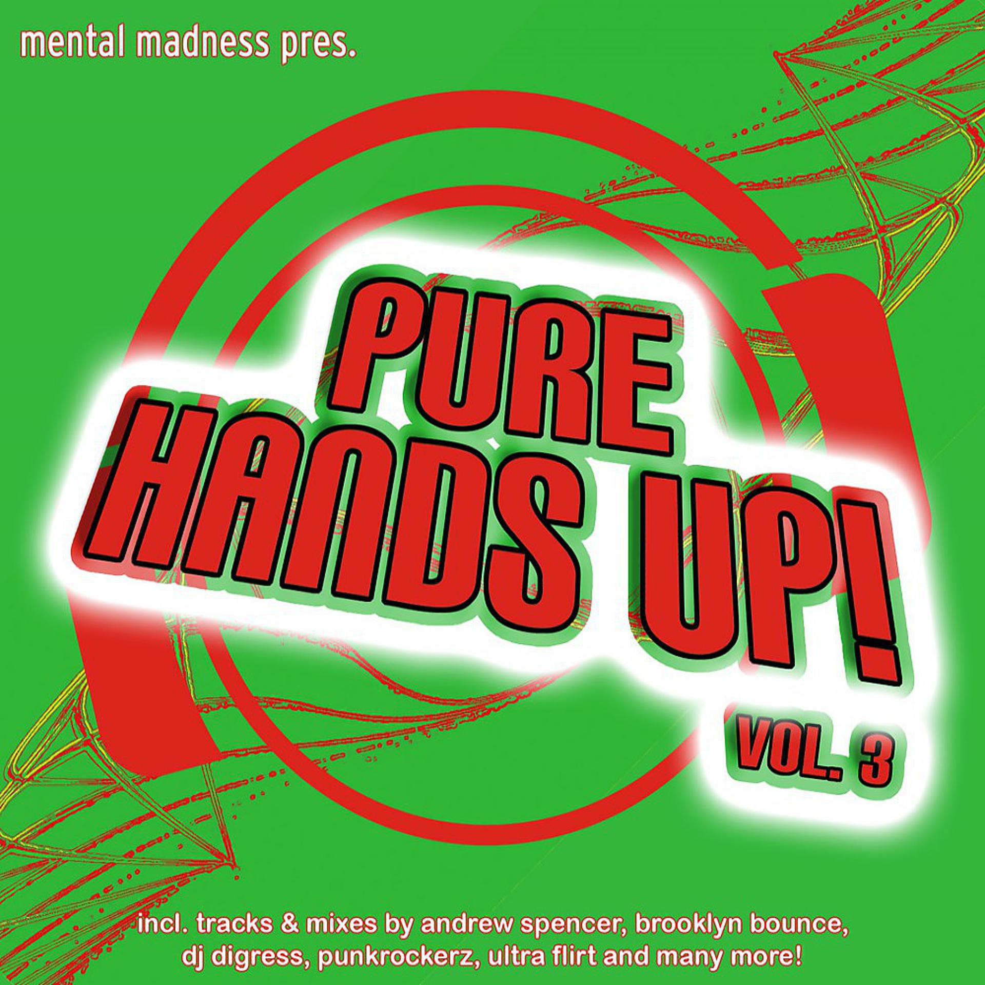 Постер альбома Mental Madness Pres. Pure Hands Up! Vol. 3