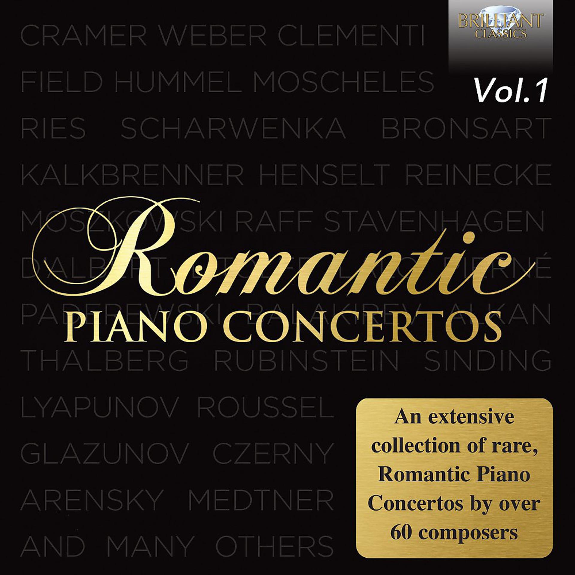 Постер альбома Romantic Piano Concertos, Vol. 1