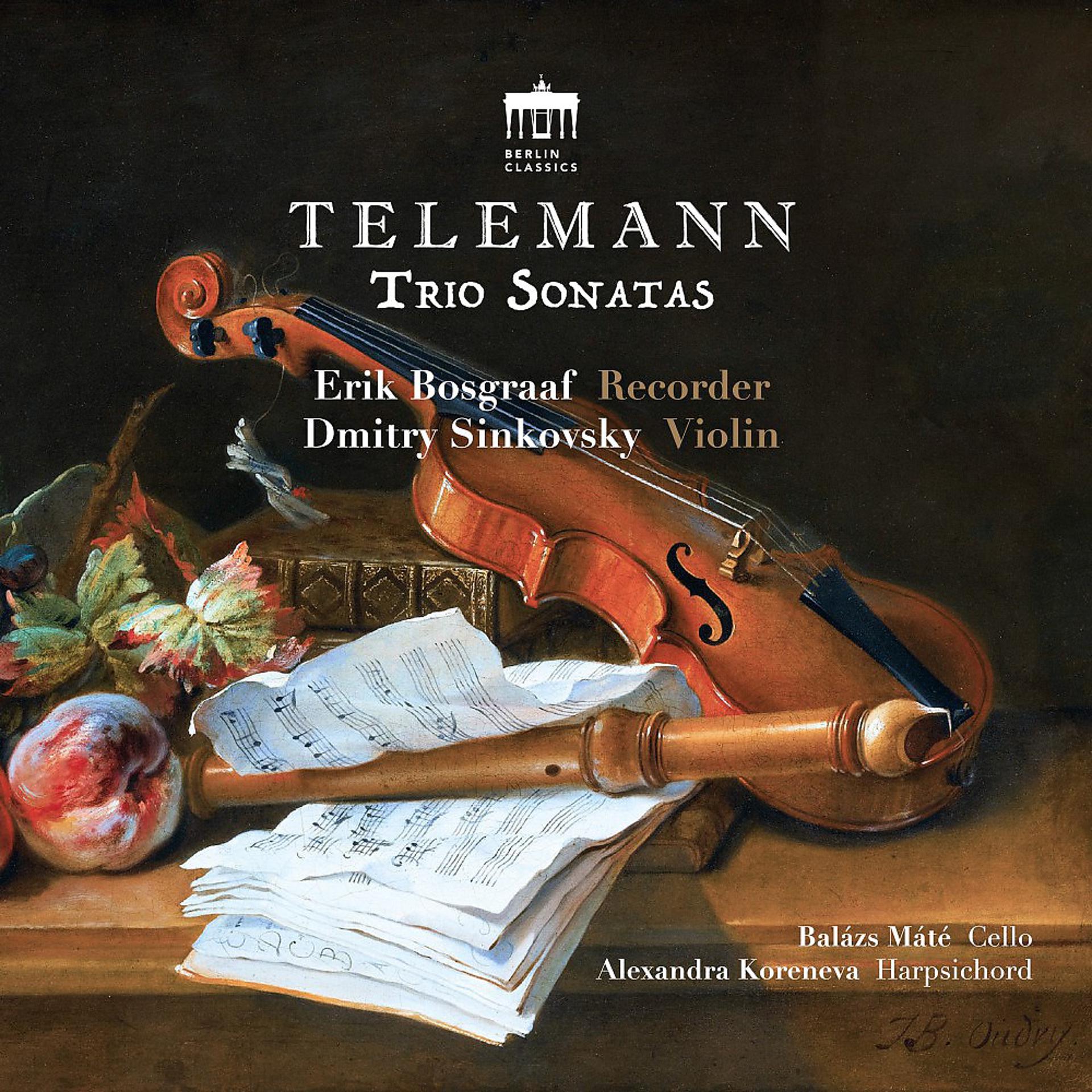 Постер альбома Telemann: Trio Sonatas