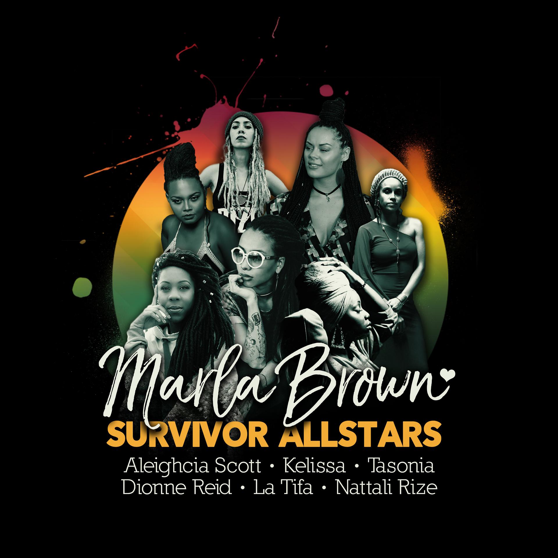 Постер альбома Survivor Allstars (feat. Aleighcia Scott, Kelissa, Tasonia, Dionne Reid, La Tifa & Nattali Rize)