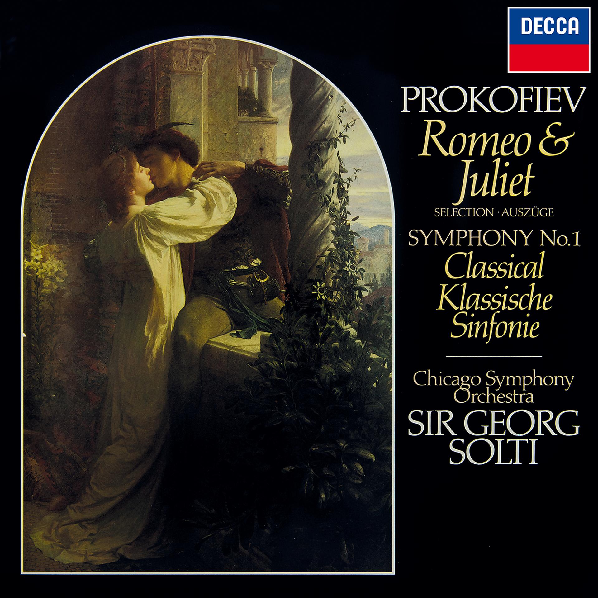 Постер альбома Prokofiev: Romeo & Juliet (Highlights); Symphony No. 1 "Classical"