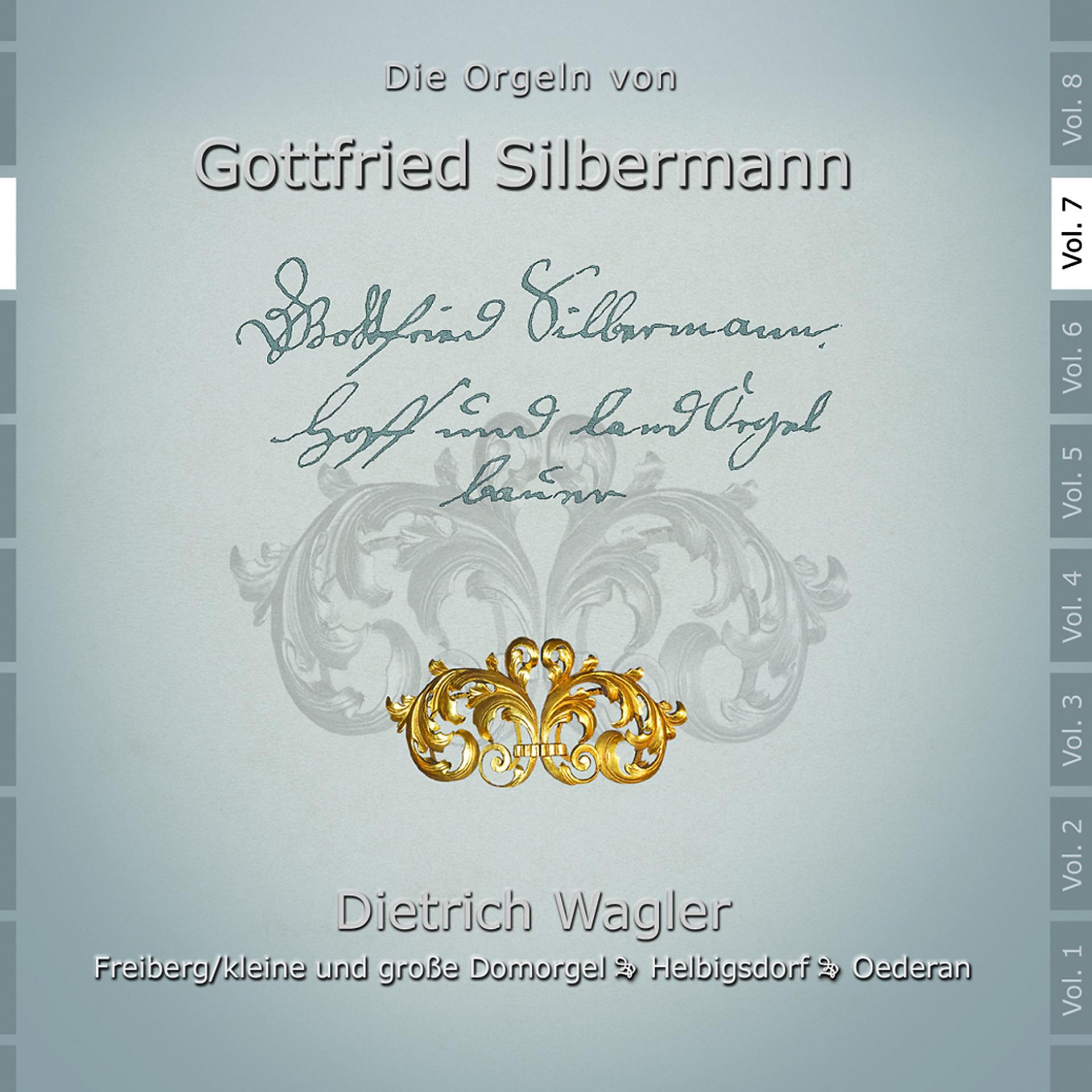 Постер альбома Die Orgeln von Gottfried Silbermann, Vol. 7