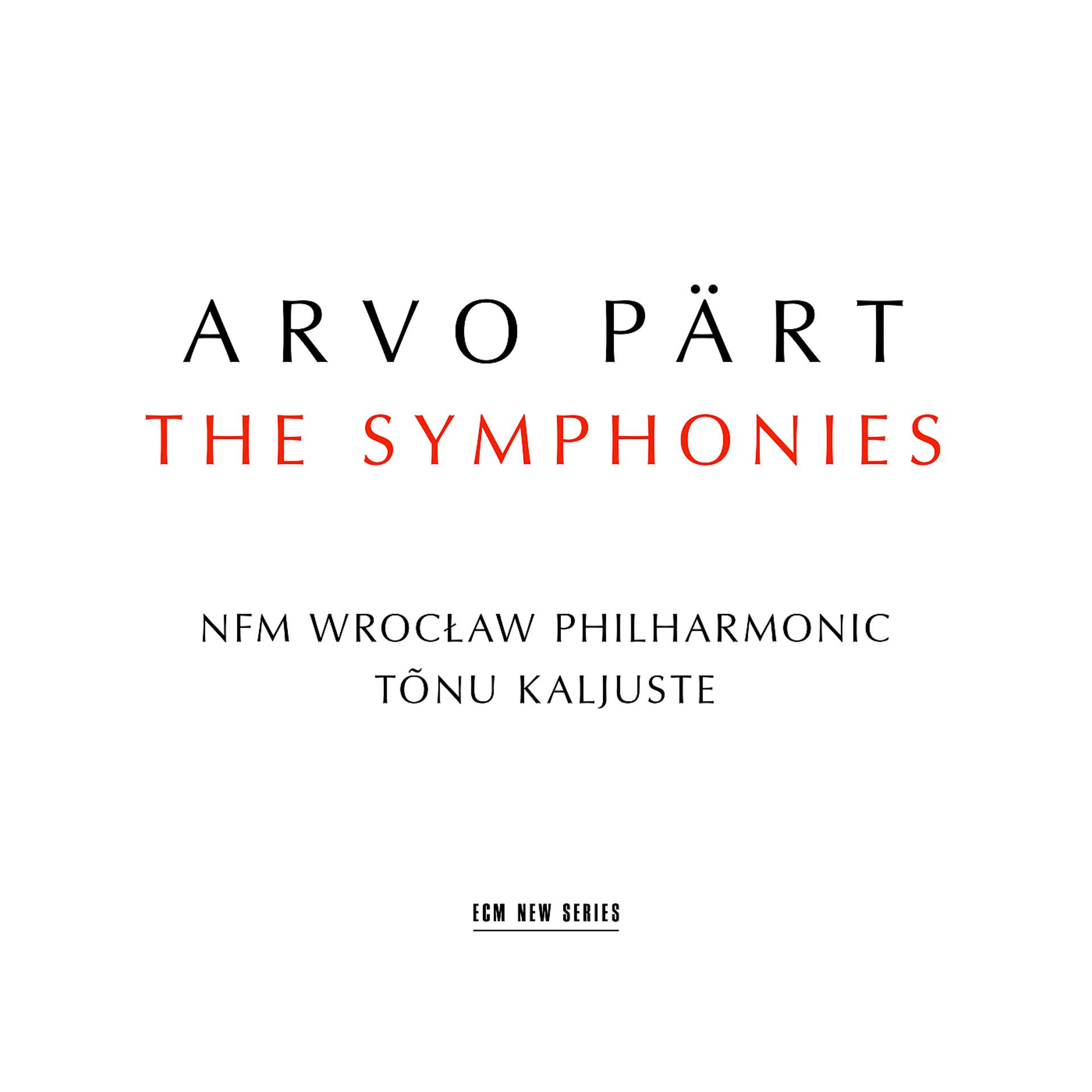 Постер альбома Arvo Pärt: The Symphonies