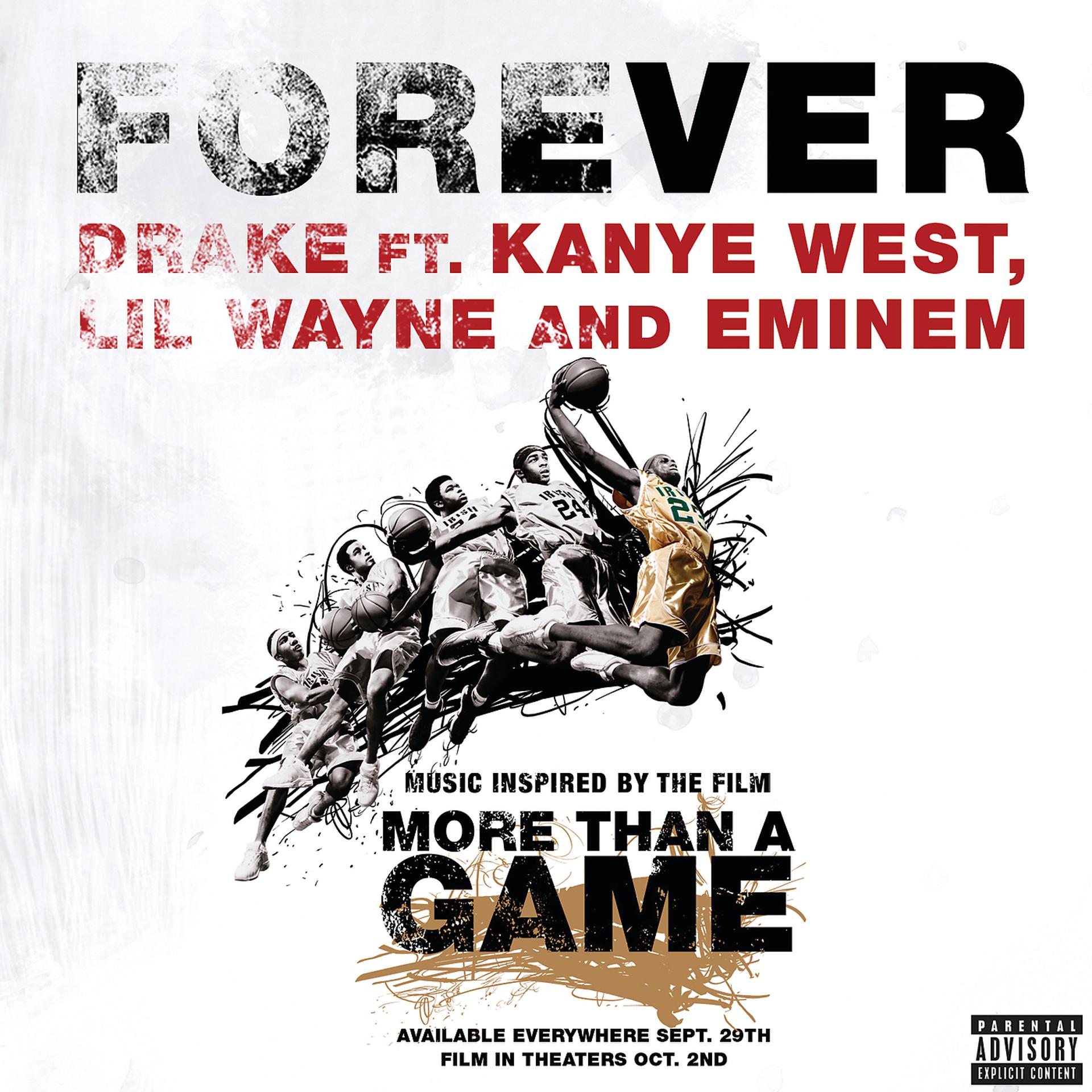 Постер к треку Drake, Kanye West, Lil Wayne, Eminem - Forever (Explicit Version)