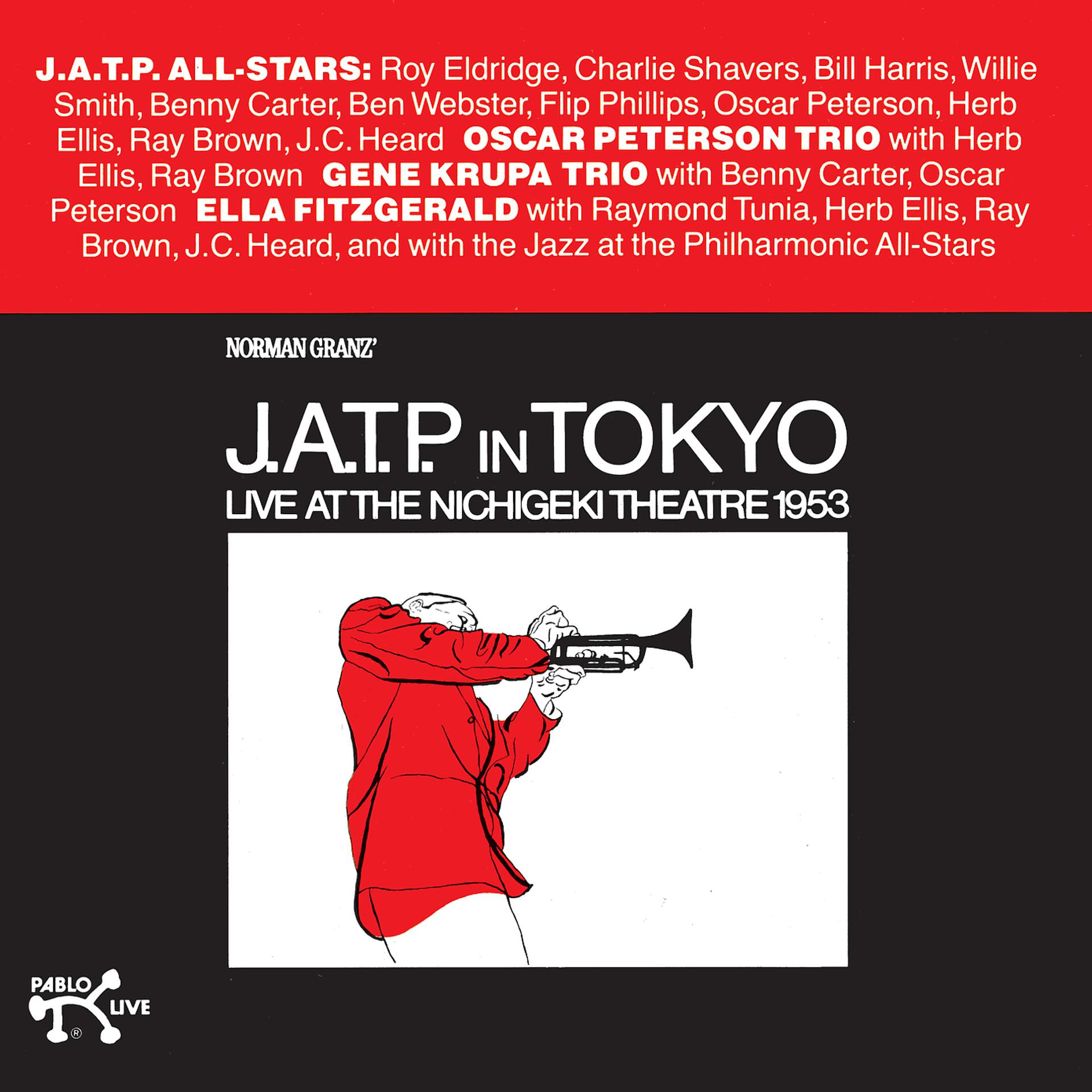 Постер альбома JATP In Tokyo, Live At The Nichigeki Theatre 1953