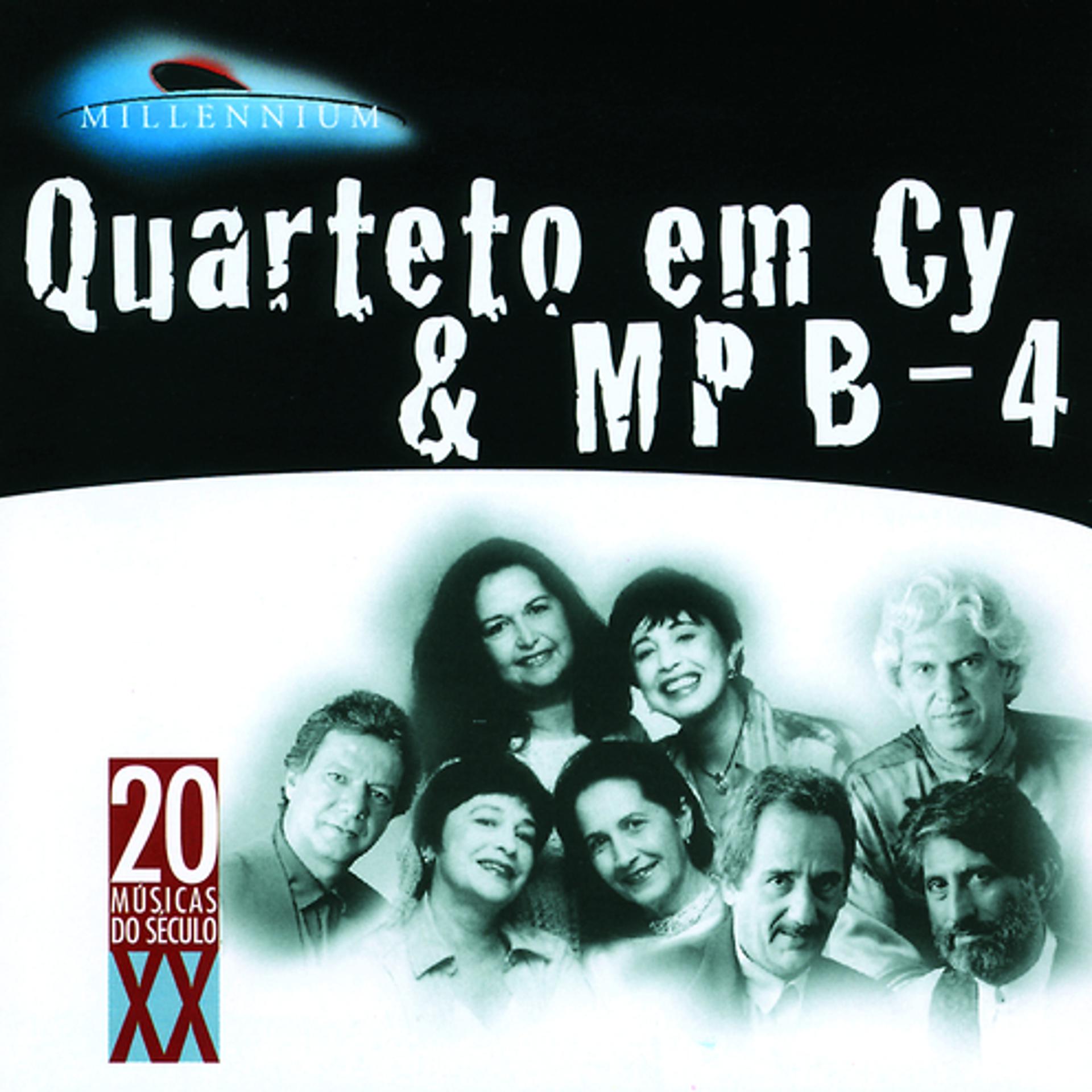 Постер альбома 20 Grandes Sucessos De Quarteto Em Cy & Mpb-4