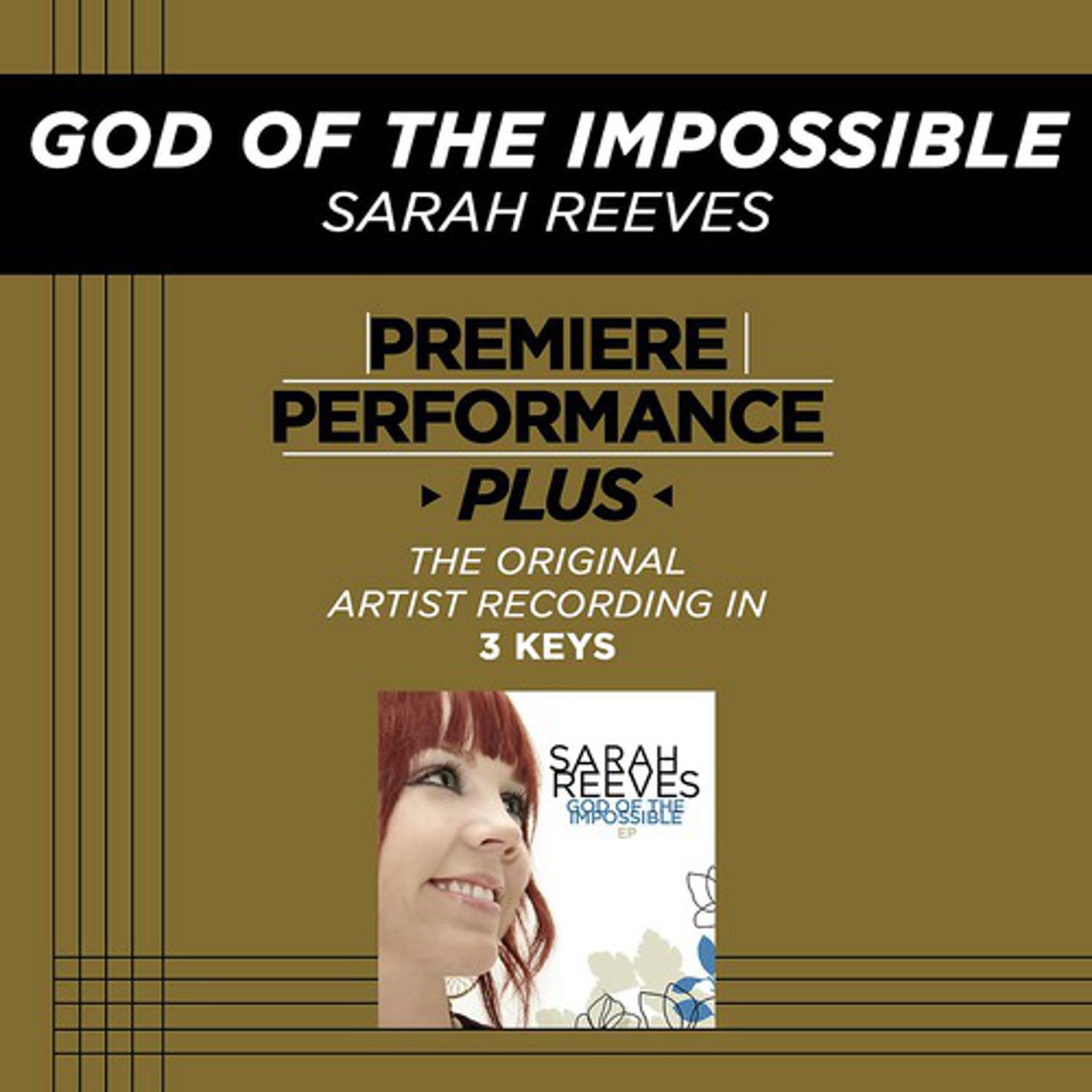 Постер альбома Premiere Performance Plus: God Of The Impossible