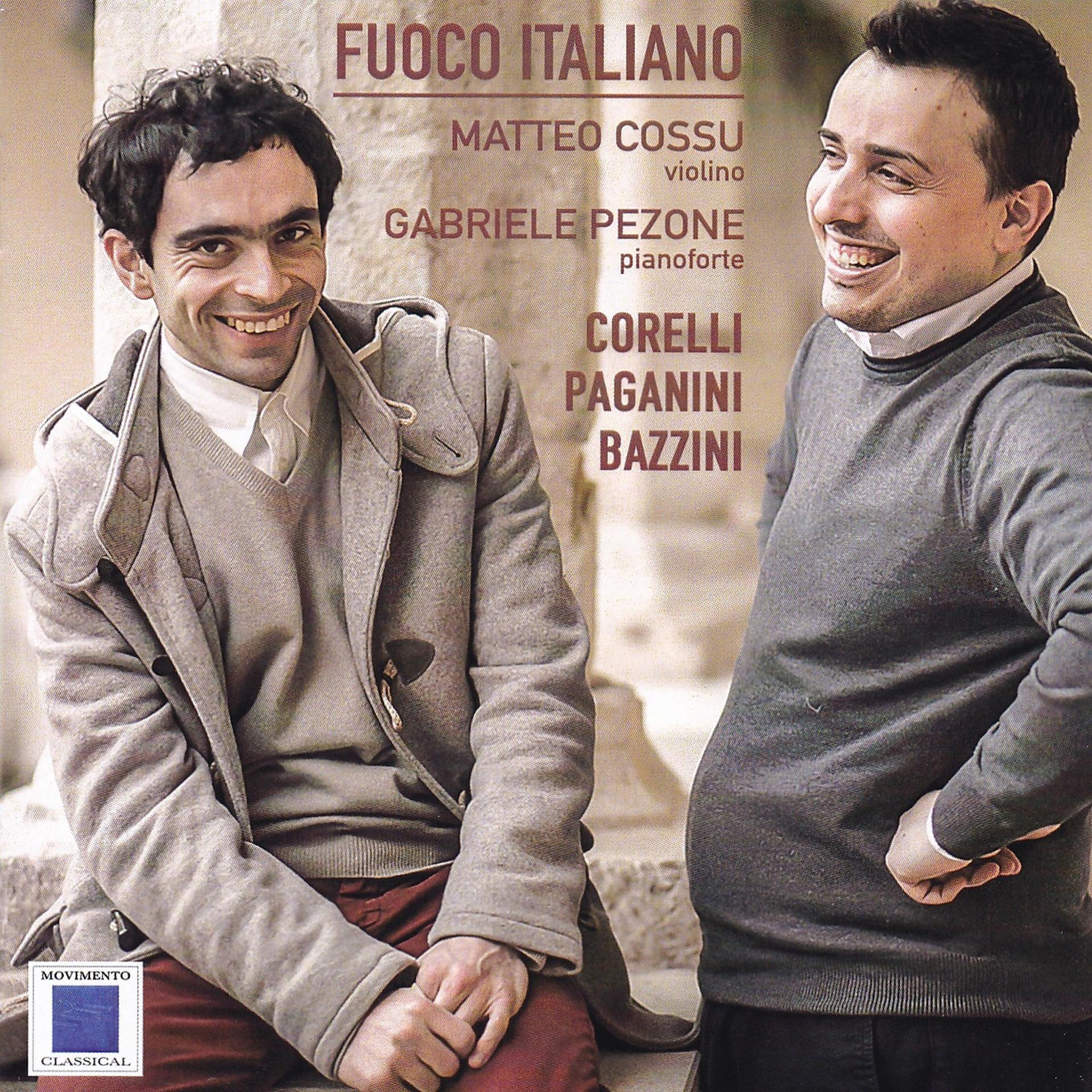 Постер альбома FUOCO ITALIANO " Corelli- Paganini-Bazzini "