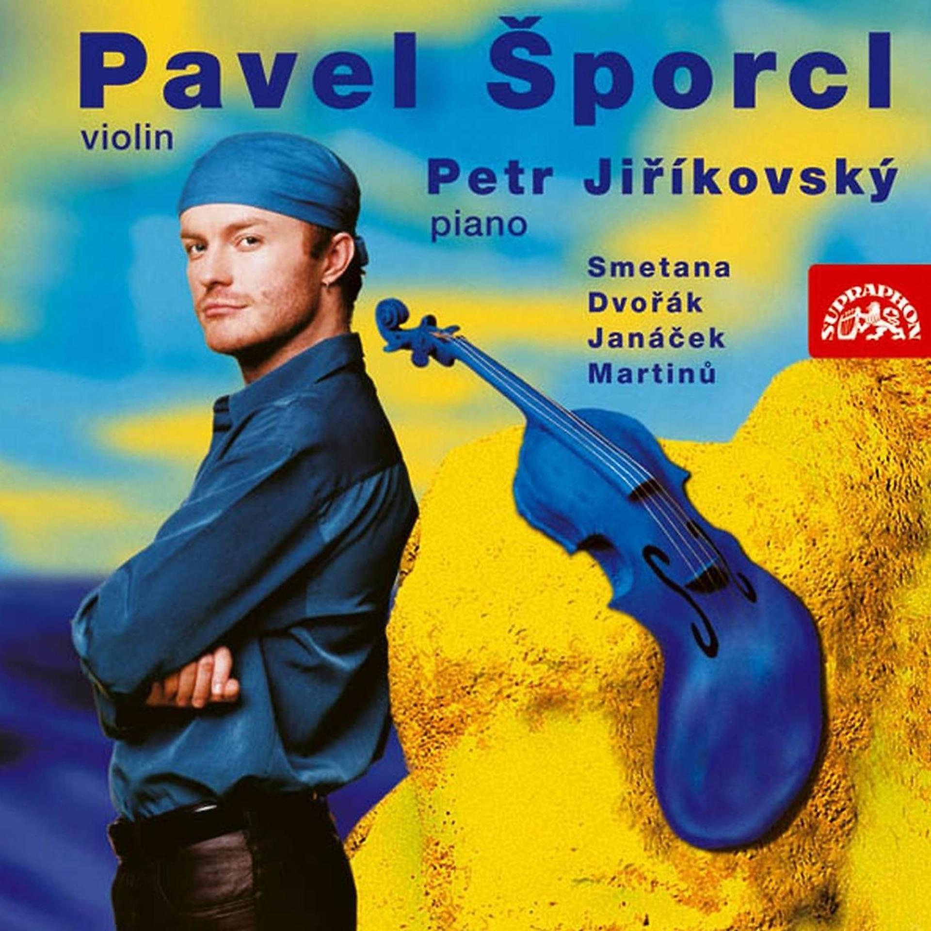 Постер альбома Smetana, Dvořák, Janáček, Martinů, Ševčík: Violin Recital