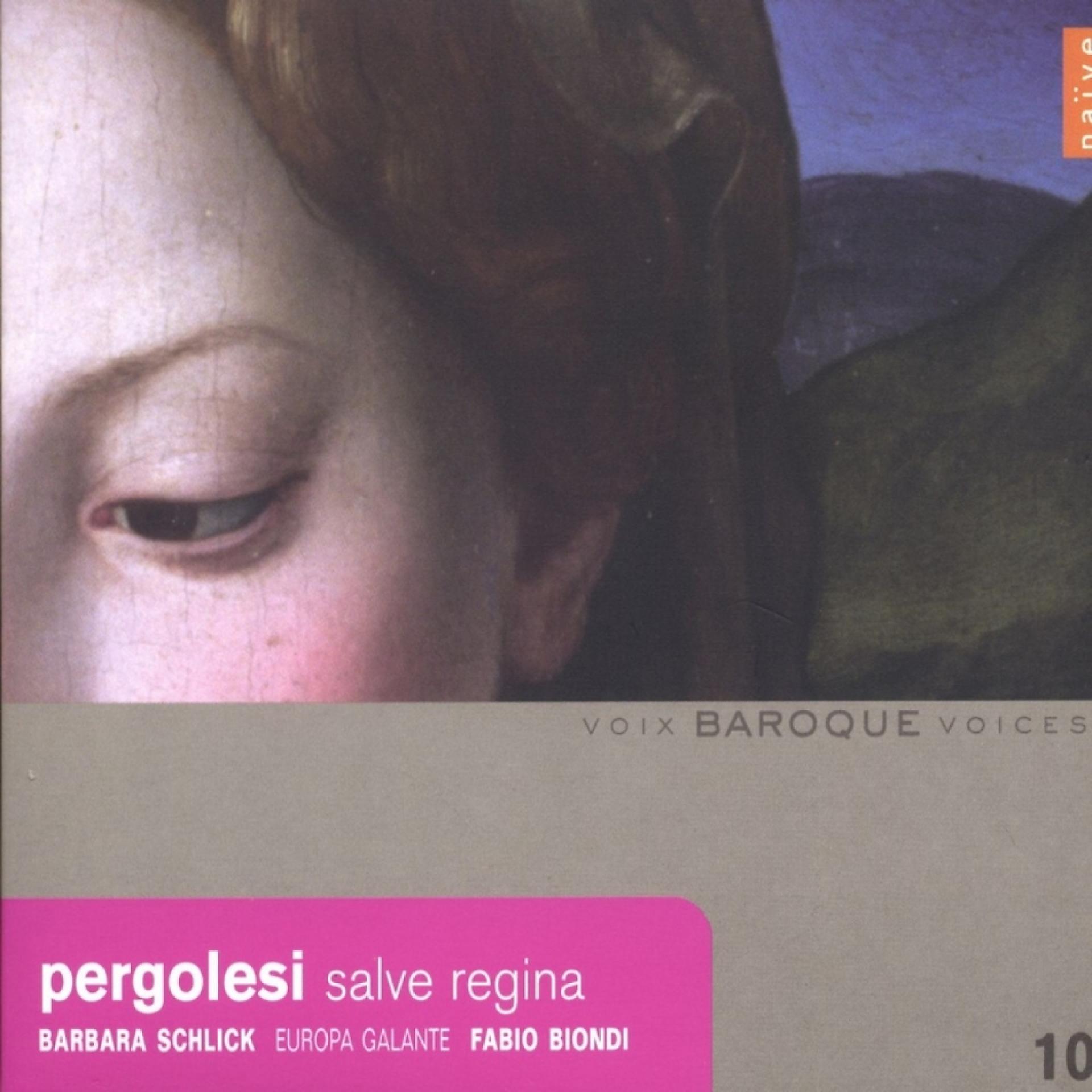 Постер альбома Pergolese, Leo: Salve Regina