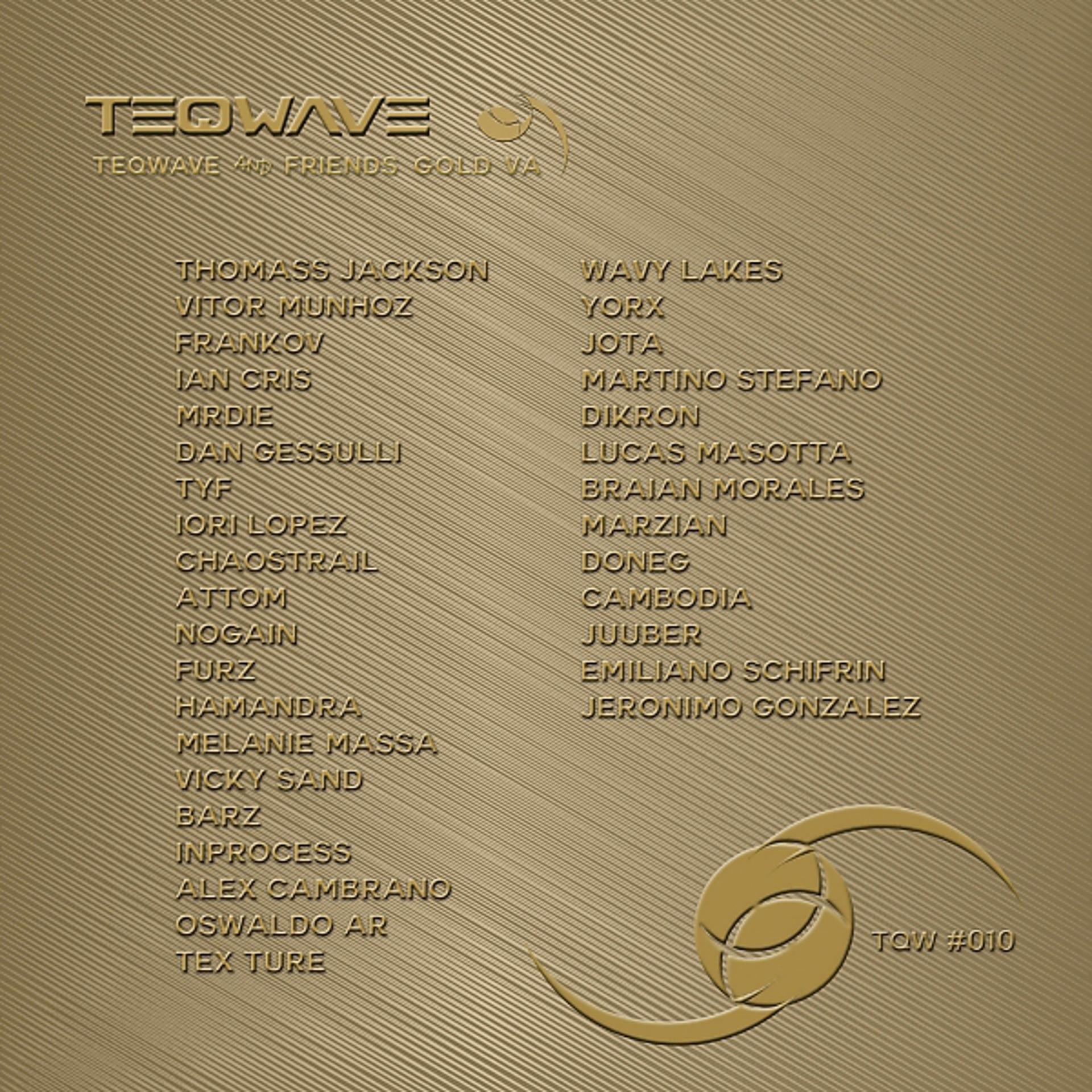 Постер альбома teQwave & Friends GOLD