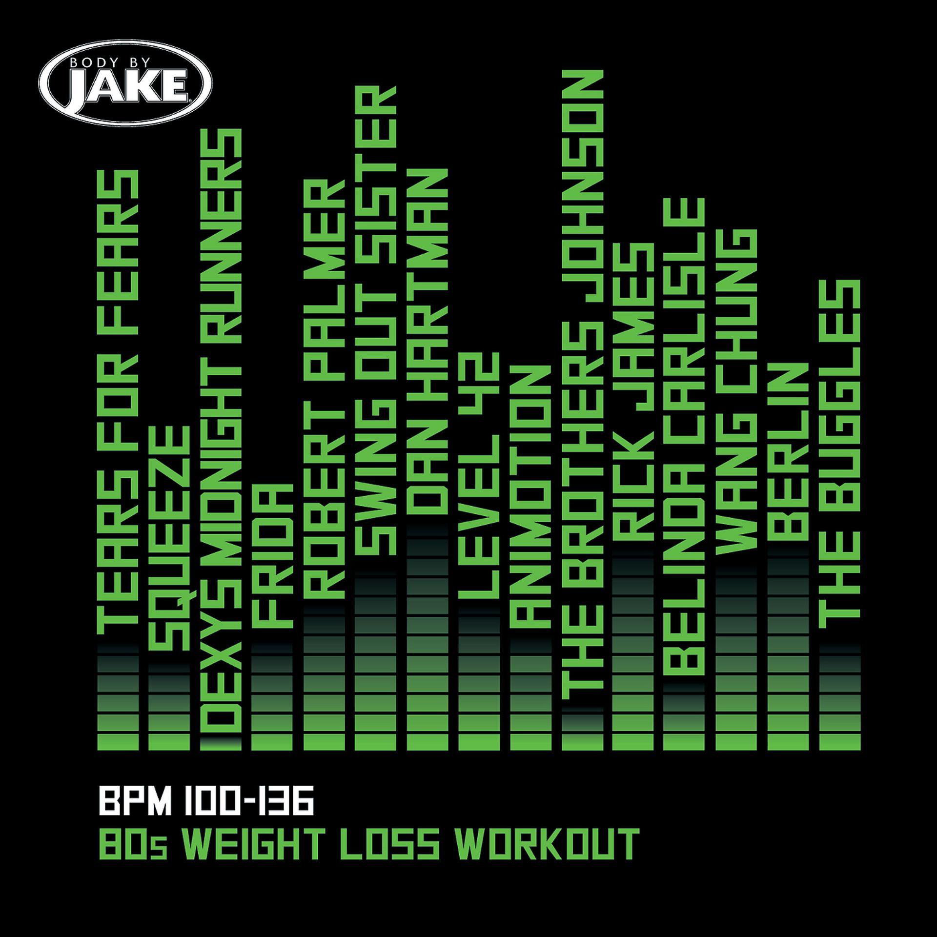Постер альбома Body By Jake: 80s Weight Loss Workout (BPM 100-136)