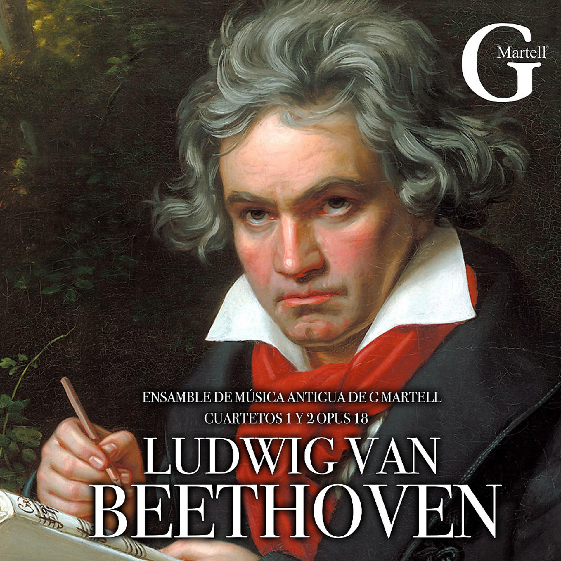 Постер альбома Cuartetos 1 y 2 Opus 18 Ludwig Van Beethoven