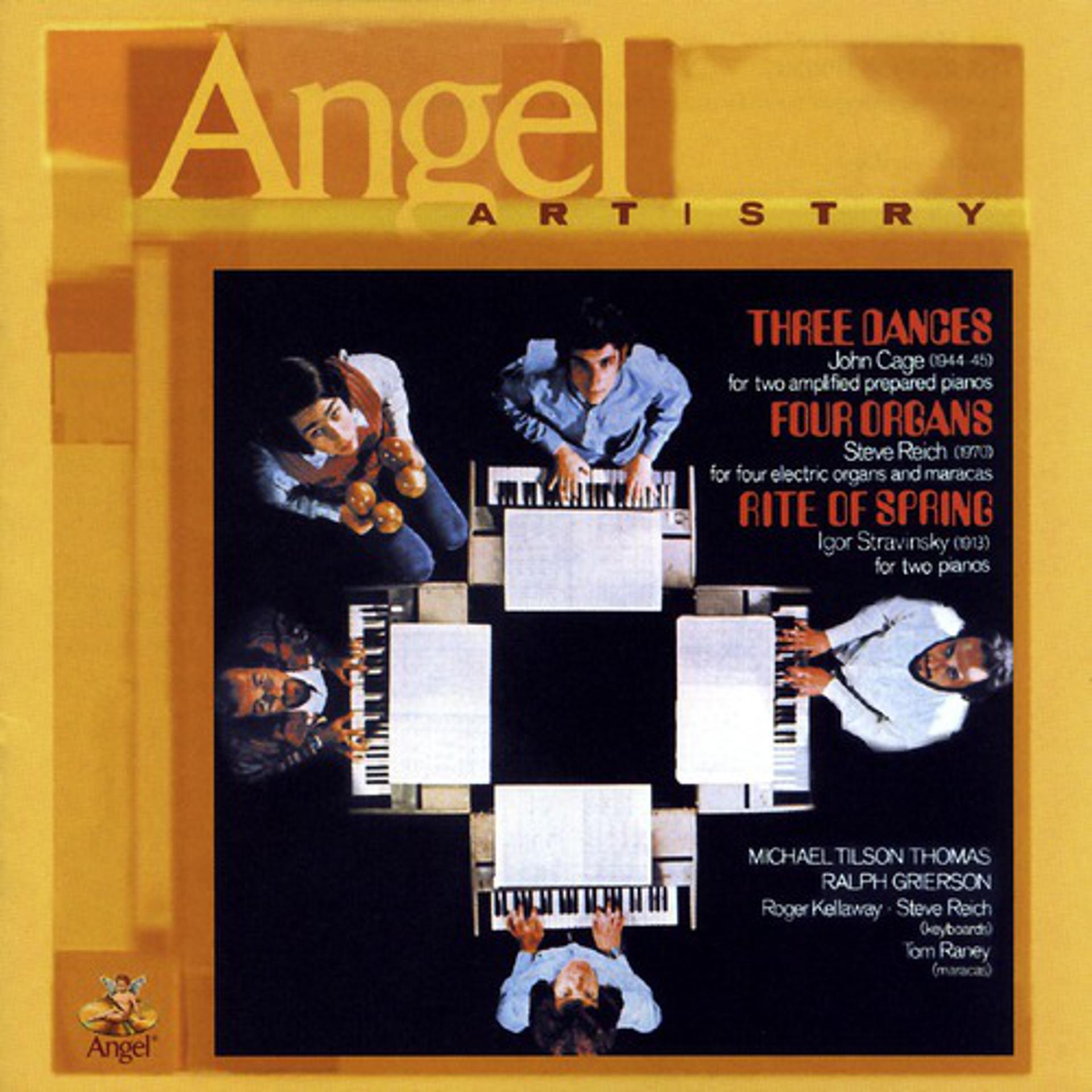 Постер альбома Stravinsky/Cage/Reich - Angel Artistry