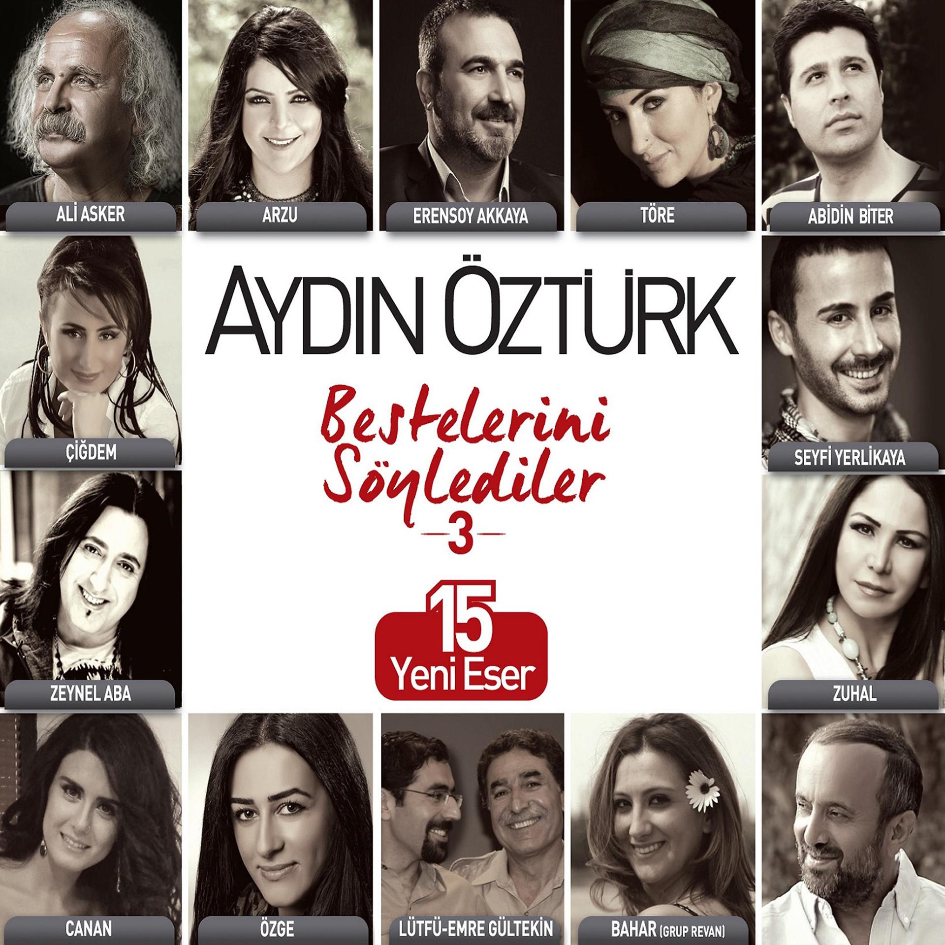 Постер альбома Aydın Öztürk Bestelerini Söylediler 3