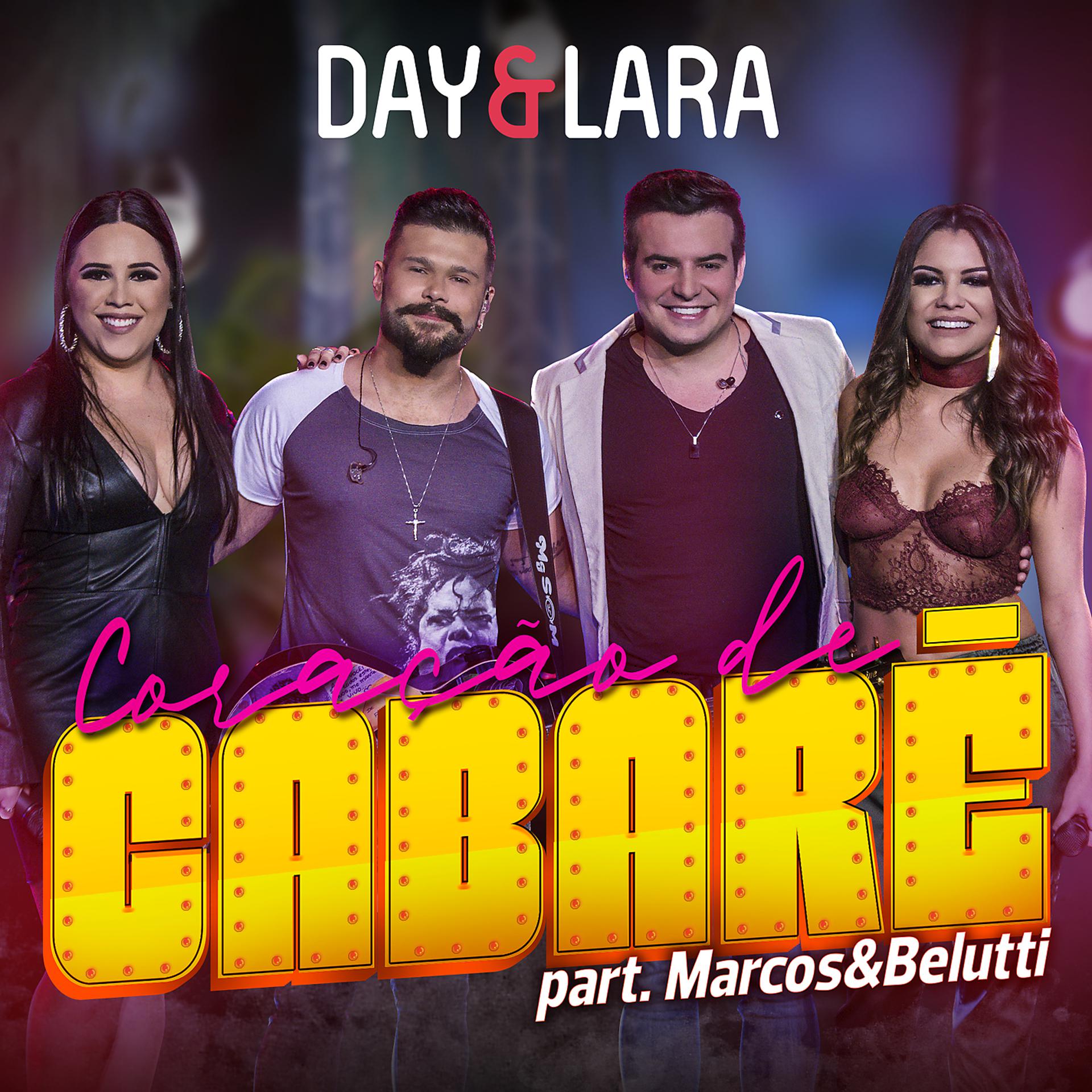 Постер альбома Coração de cabaré (Participação especial de Marcos & Belutti) [Ao vivo]