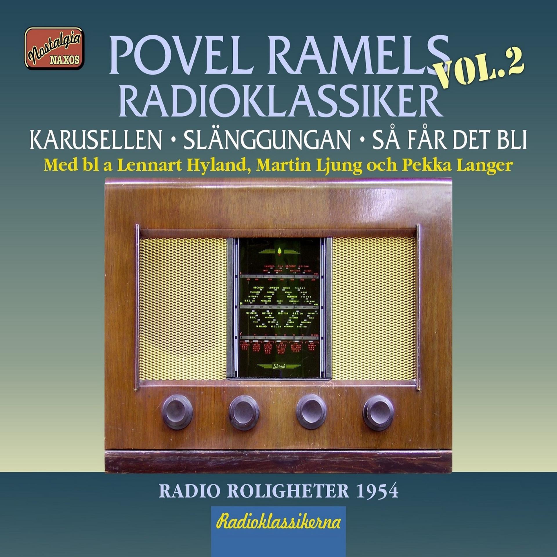 Постер альбома Povel Ramels radioklassiker, vol. 2 Karusellen - Slänggungan - Så får det bli