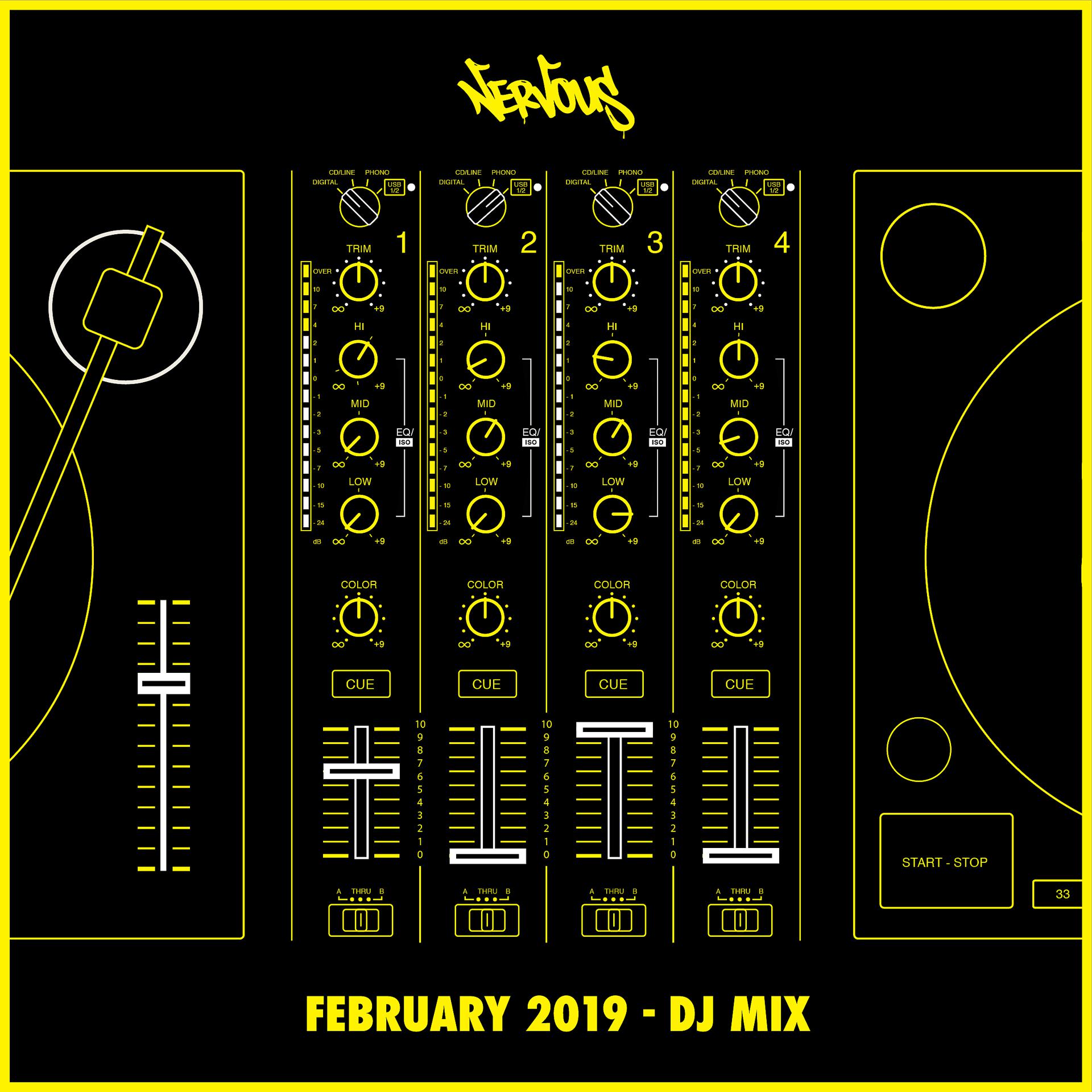 Постер альбома Nervous February 2019 (DJ Mix)