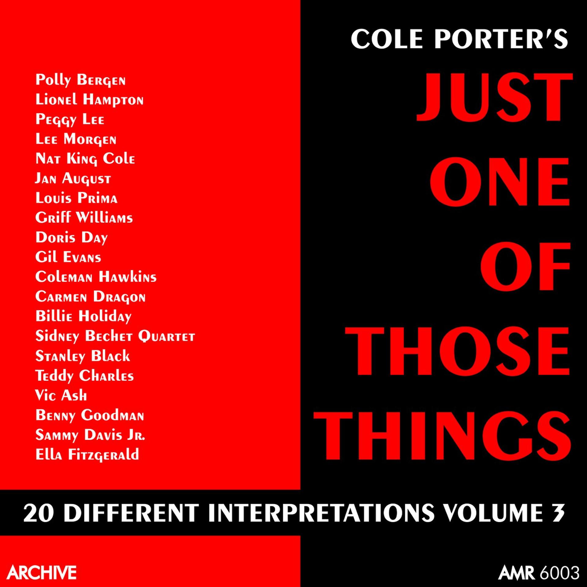 Постер альбома Just One of Those Things (20 Different Interpretations) Volume 3