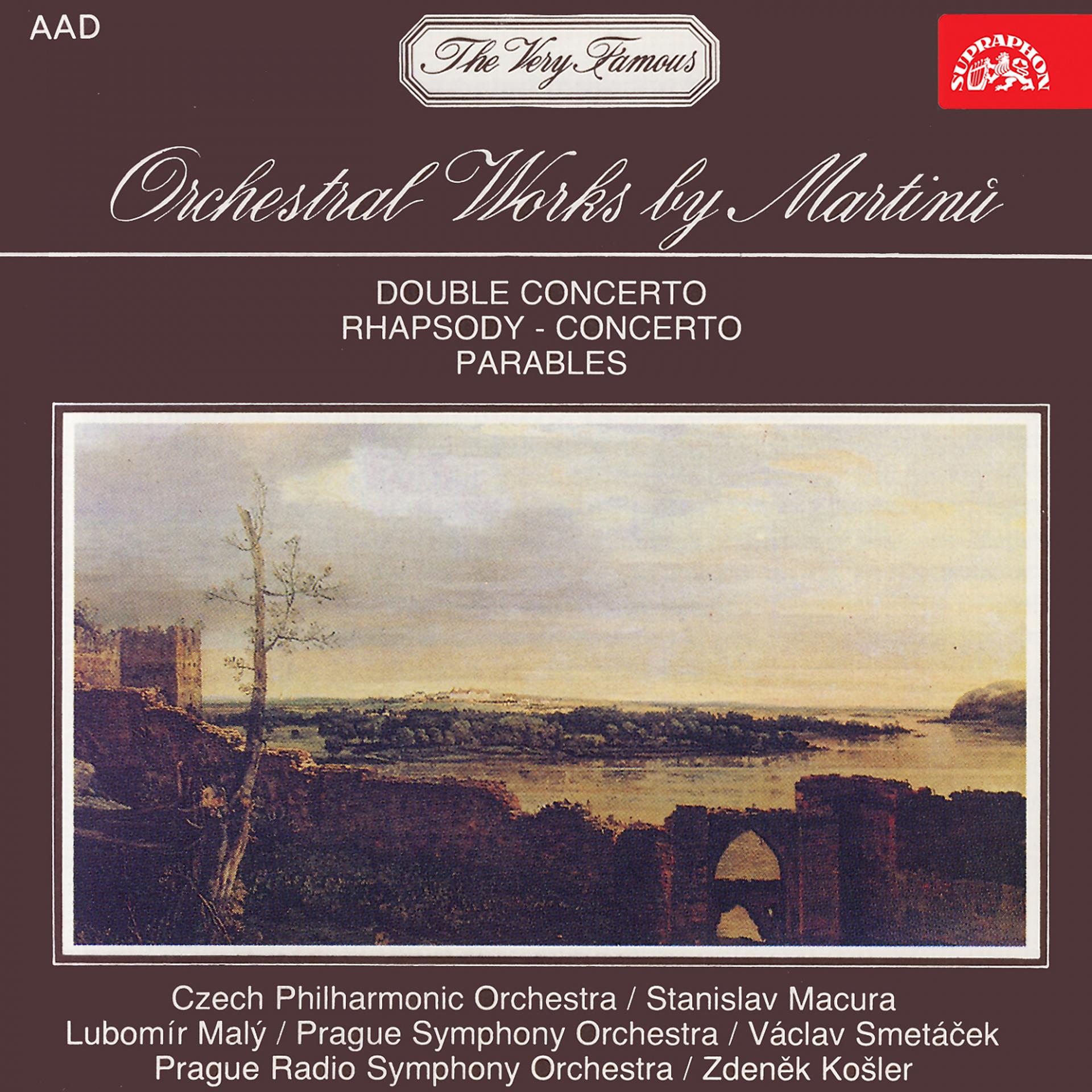 Постер альбома Martinů: Orchestral Works