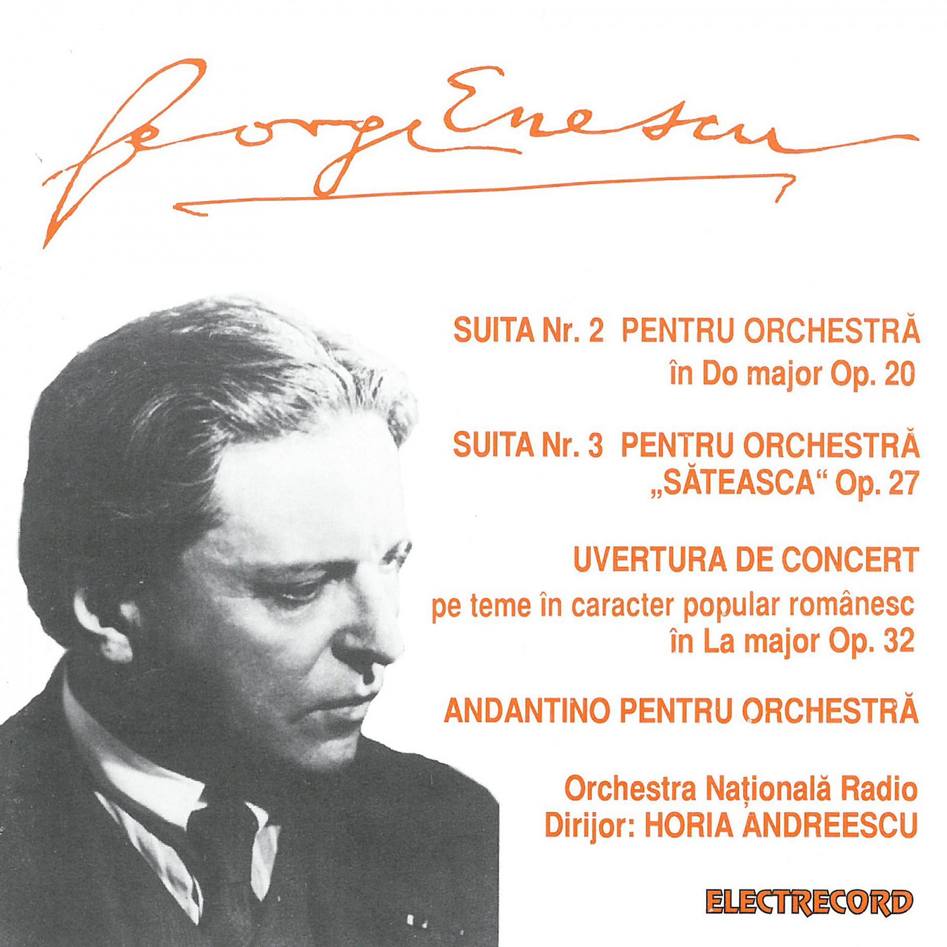 Постер альбома George Enescu, Vol. 6