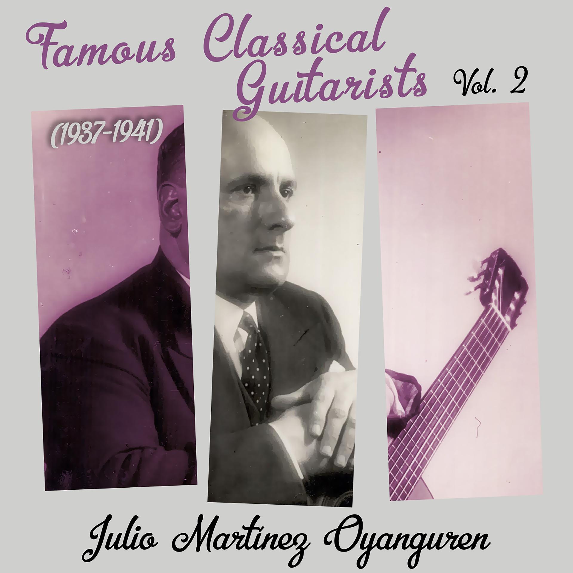Постер альбома Famous Classical Guitarists, Vol. 2 (1937 - 1941)