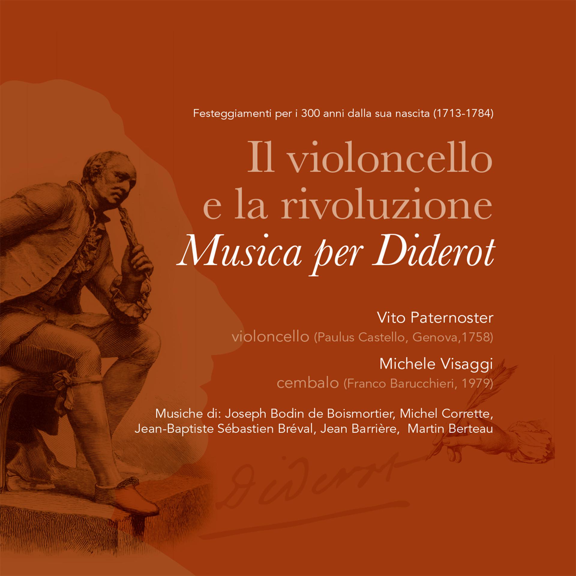 Постер альбома Il cello e la rivoluzione, musica per Diderot