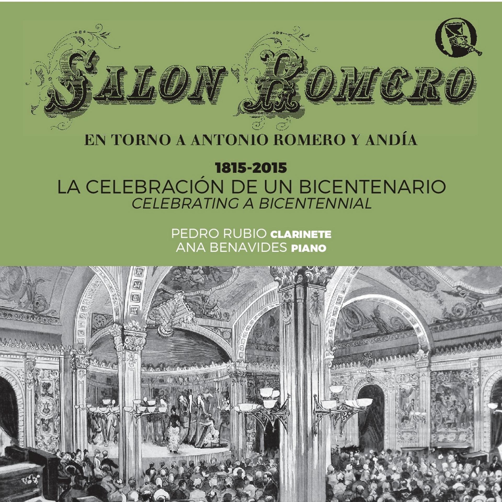 Постер альбома Salón Romero. En Torno a Antonio Romero y Andía (1815-2015)