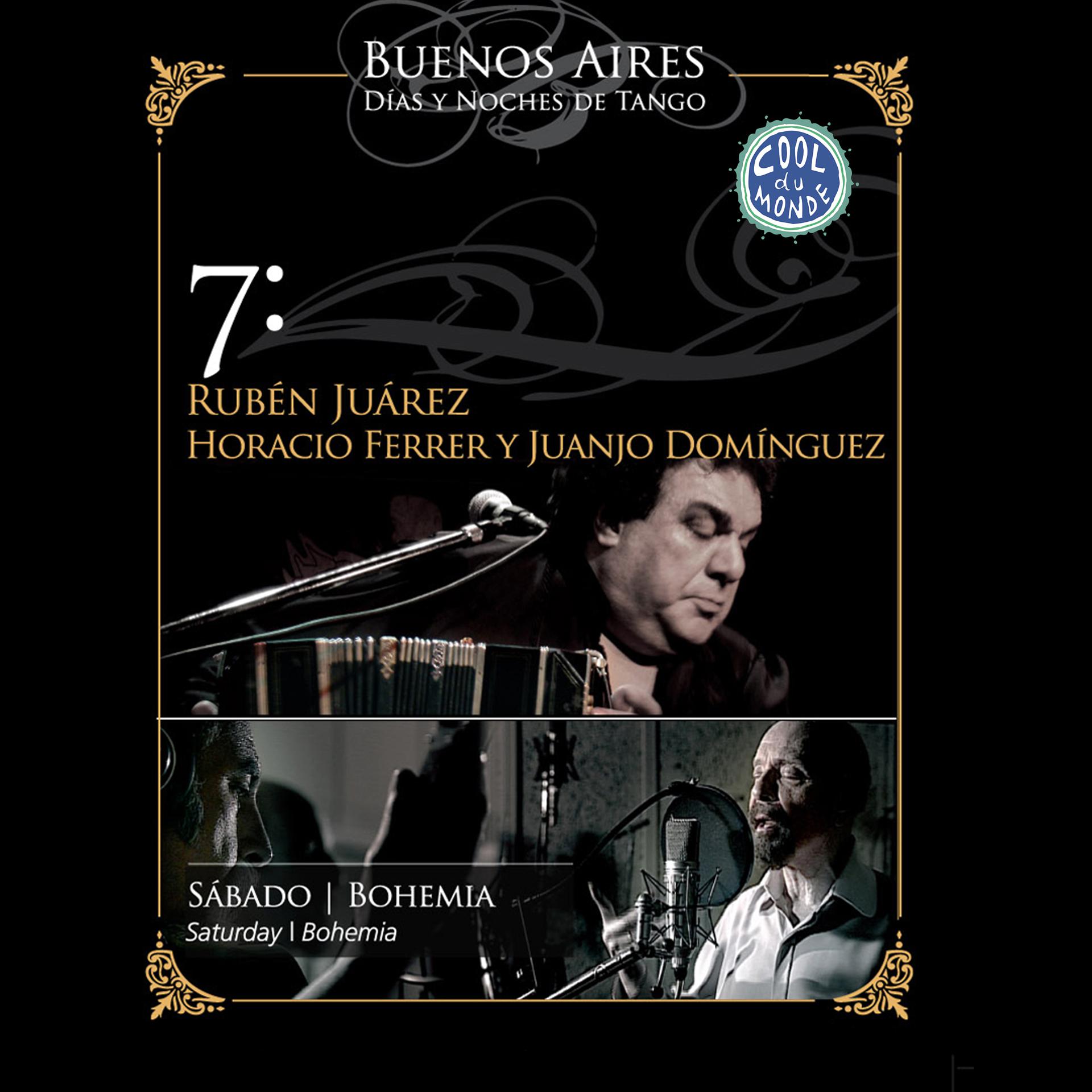 Постер альбома Buenos Aires, Días y Noches de Tango: Sábado / Bohemia