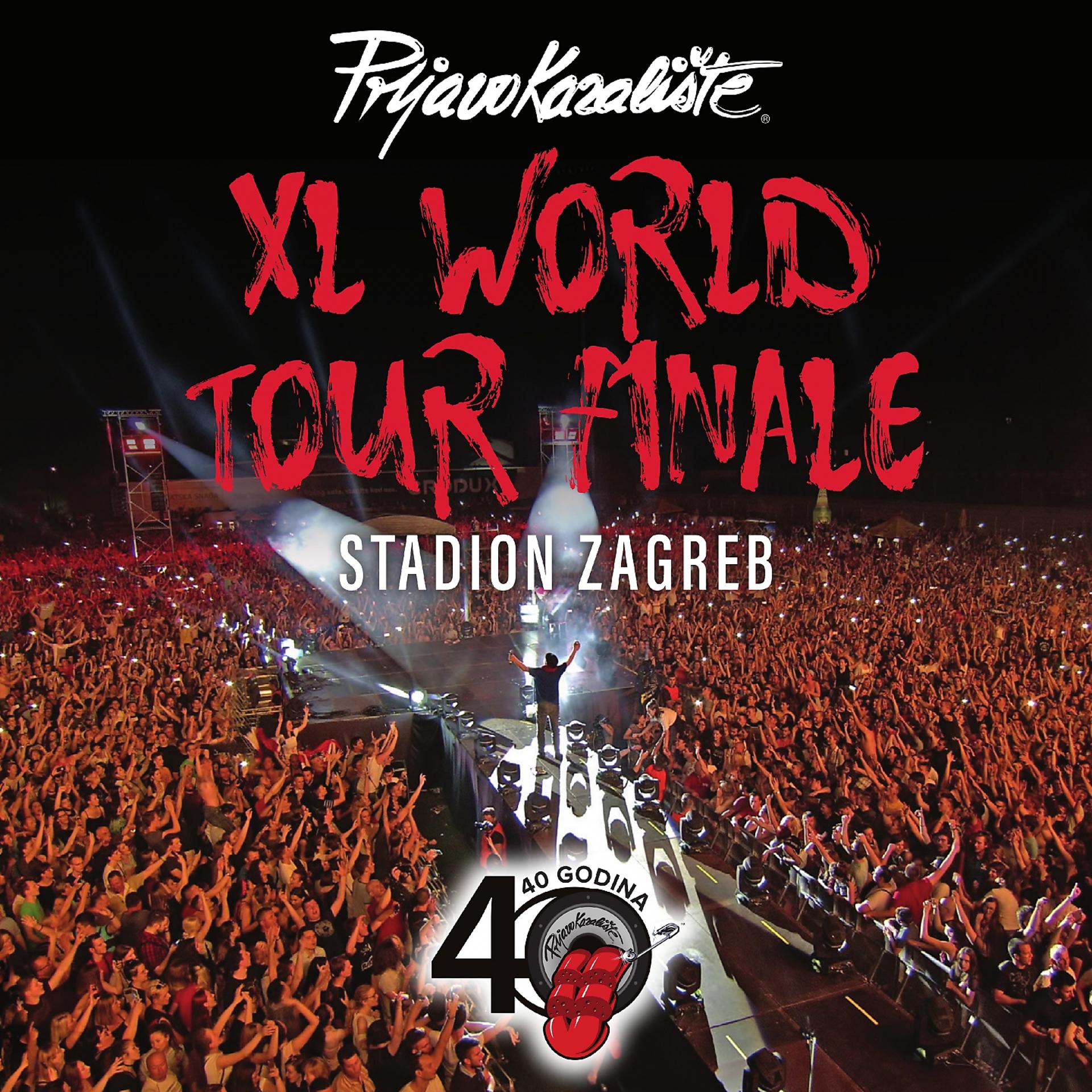 Постер альбома XL world tour finale, stadion zagreb