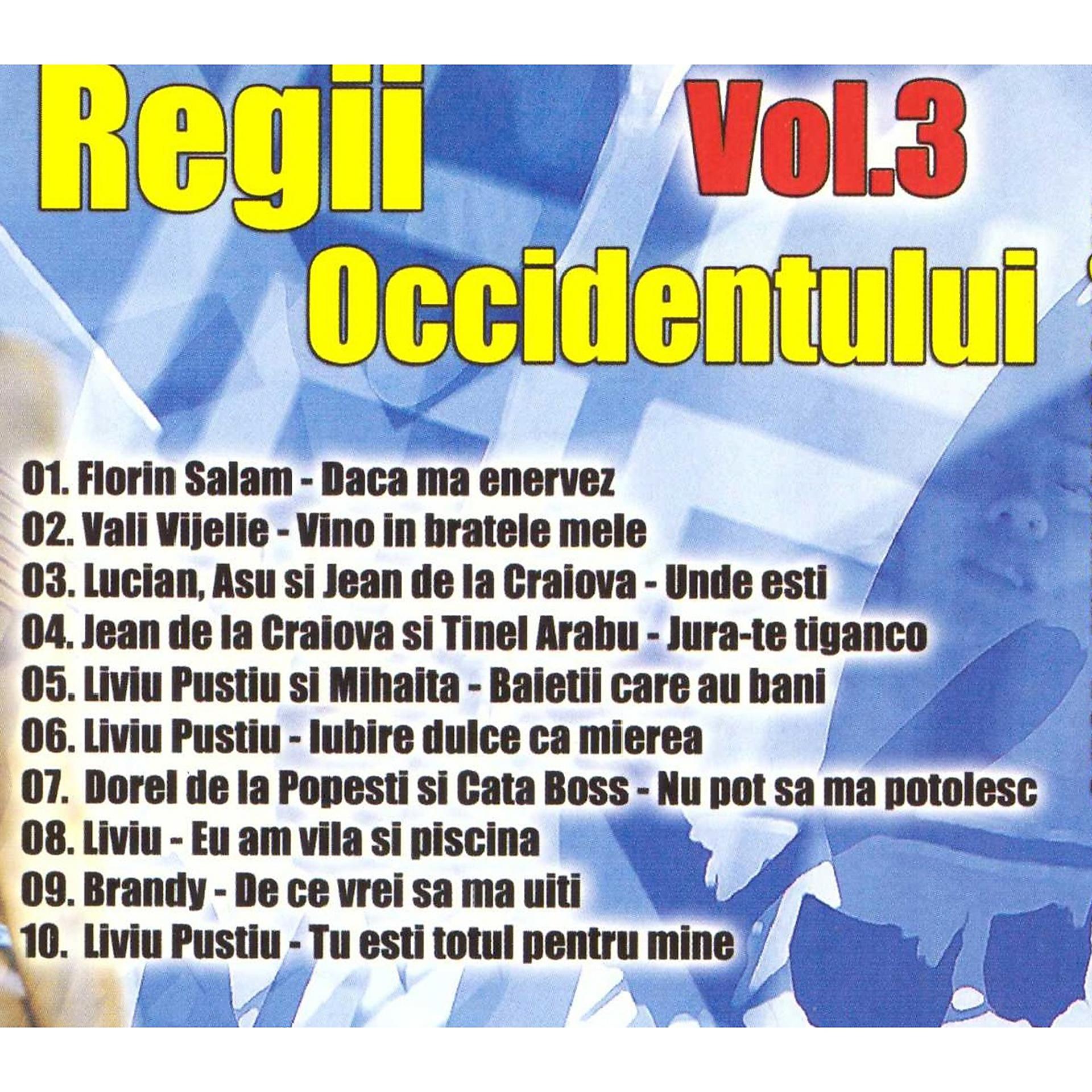 Постер альбома Regii Occidentului, Vol. 3