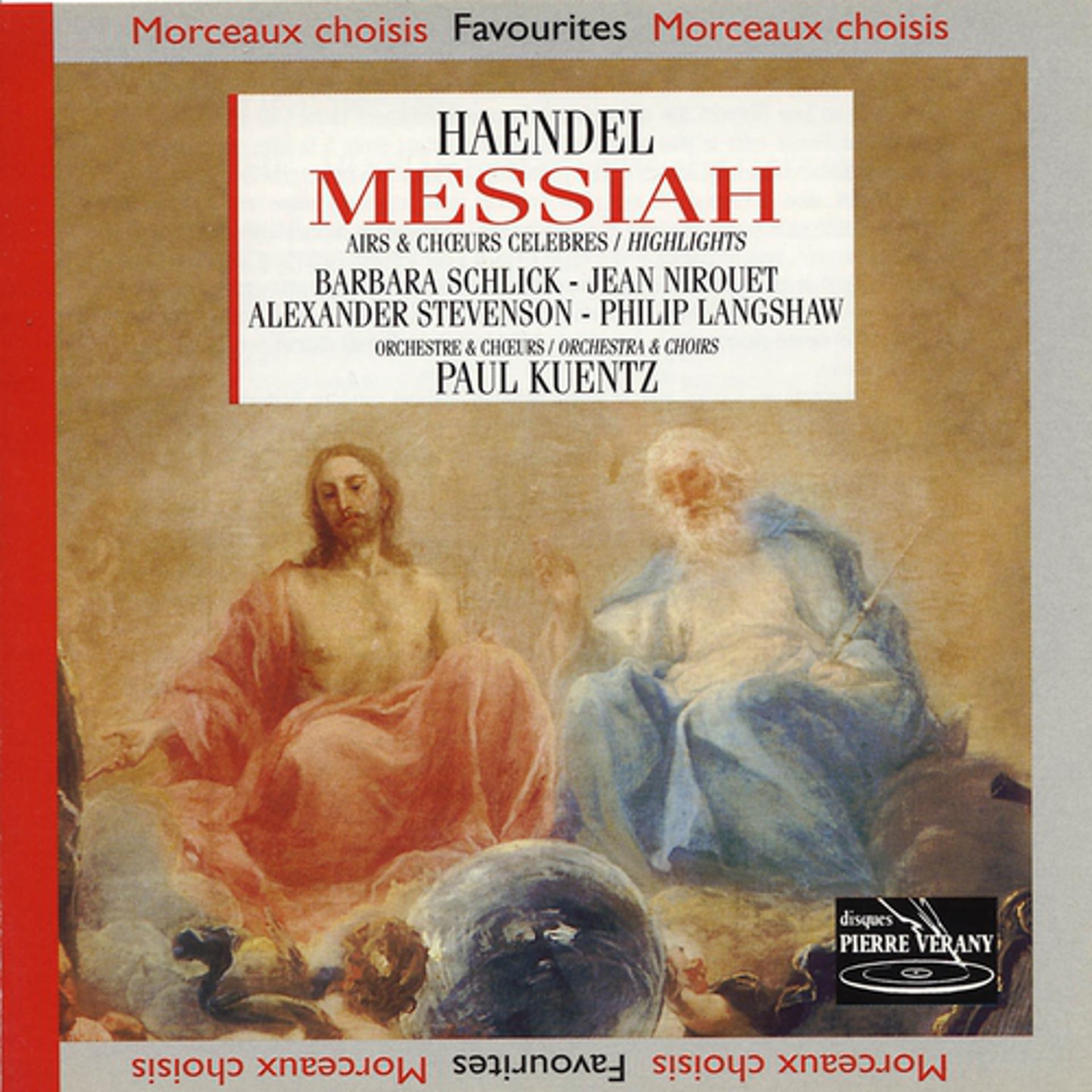 Постер альбома Haendel : Le Messie