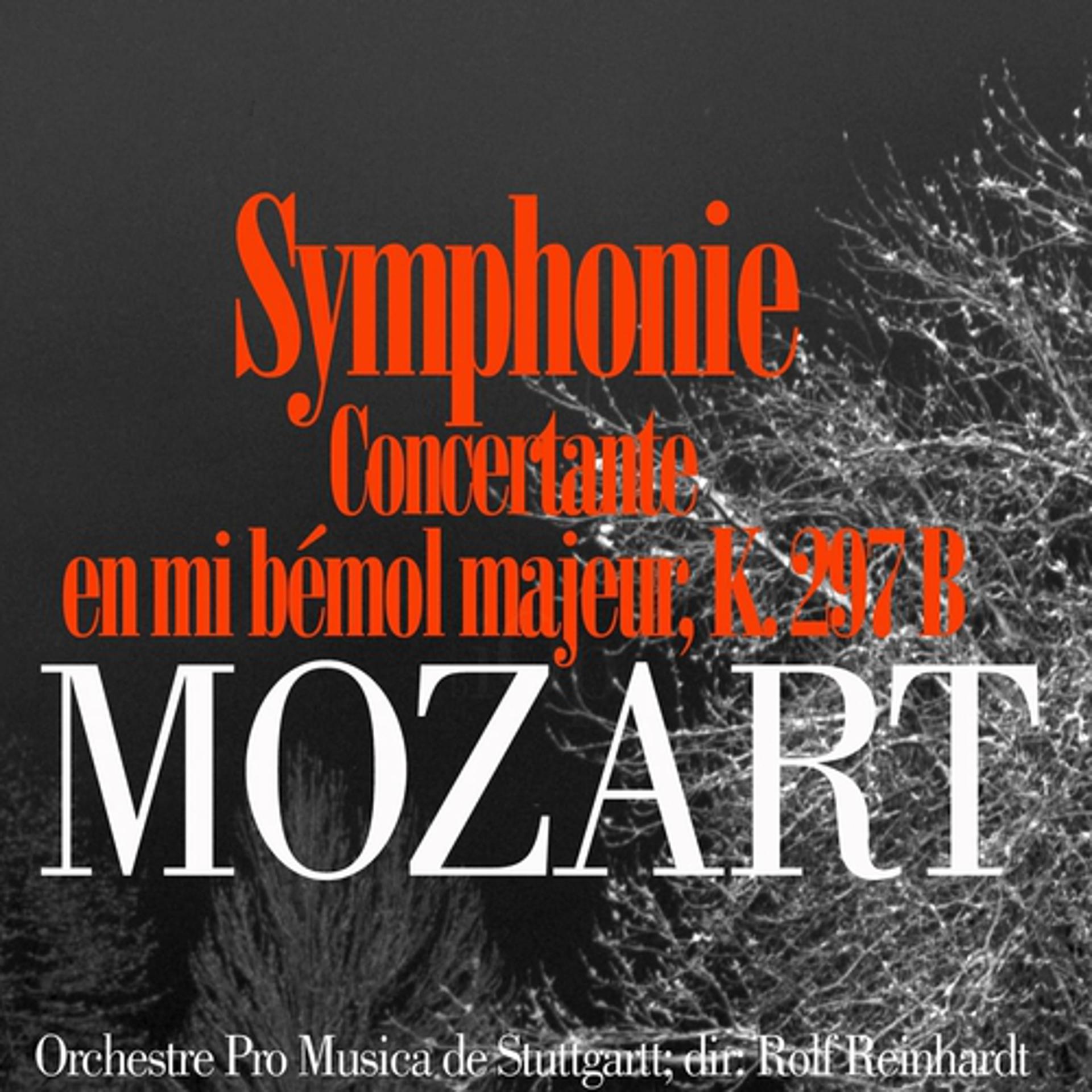 Постер альбома Mozart: Symphonie concertante en mi bémol majeur, K. 297B