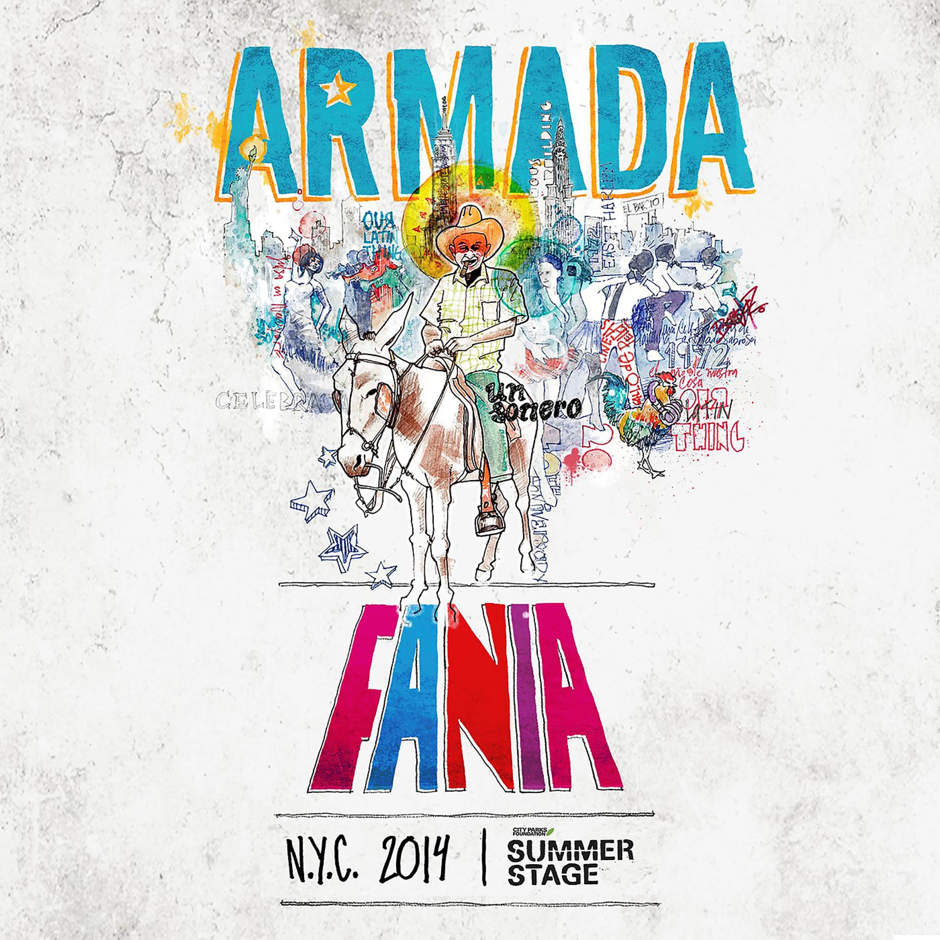 Постер альбома Armada Fania: N.Y.C. 2014 At Summerstage