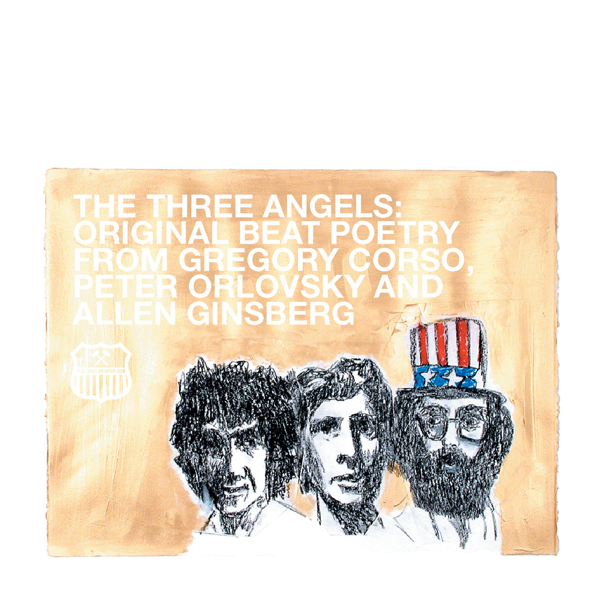Постер альбома The Beat Generation 10th Anniversary Presents: The Three Angels - Original Beat Poetry