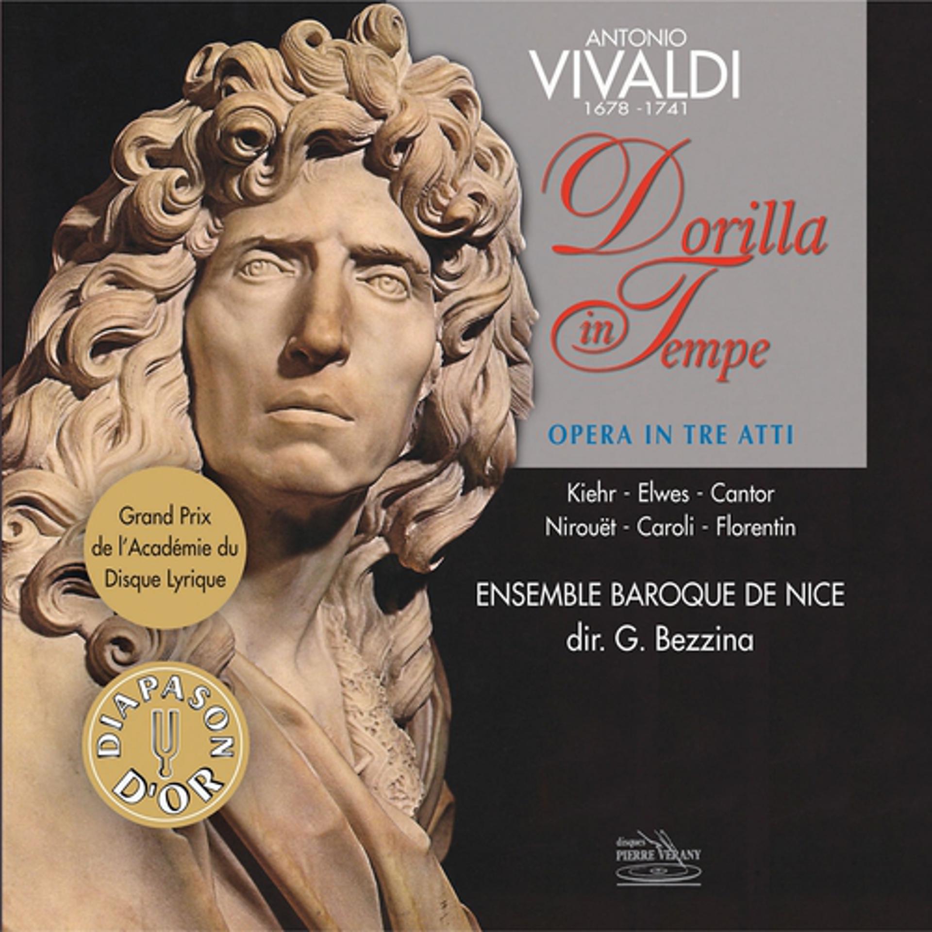 Постер альбома Vivaldi : La Dorilla in Tempe, opéra en 3 actes