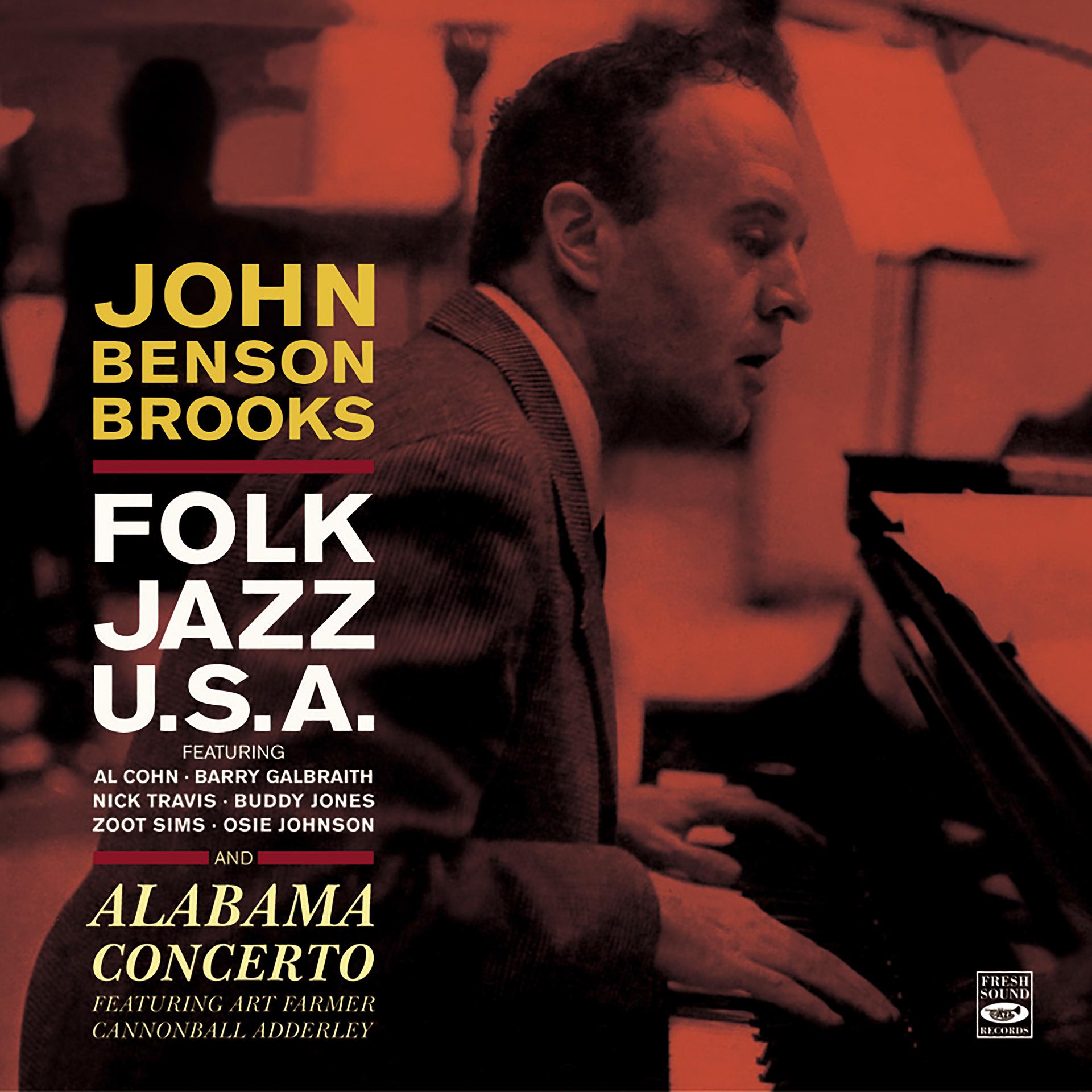 Постер альбома John Benson Brooks. Folk Jazz, U.S.A. / Alabama Concerto