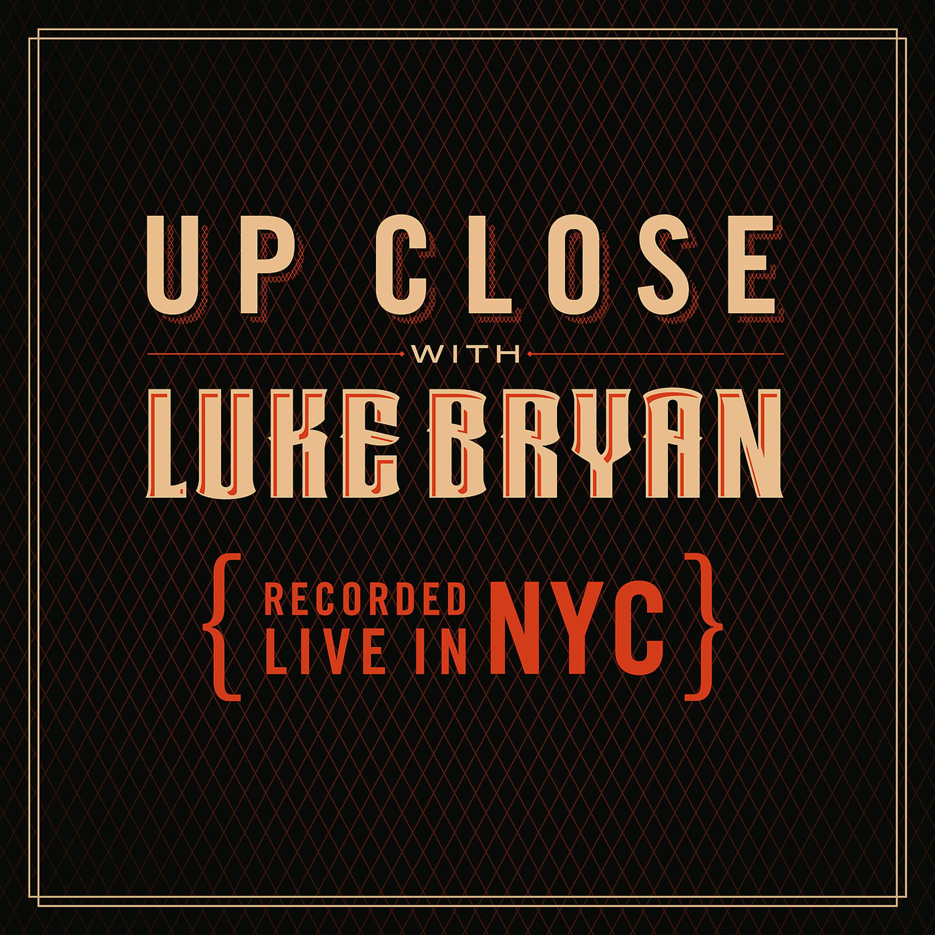 Постер альбома Up Close With Luke Bryan